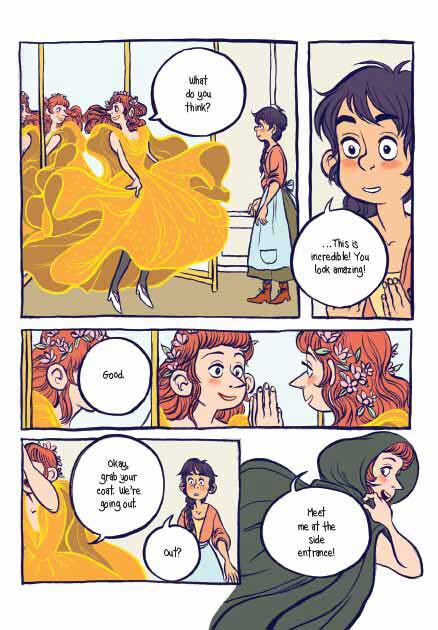 Prince and the Dressmaker, The - Jen Wang (First Second Books - Paperback) book collectible [Barcode 9781626723634] - Main Image 2