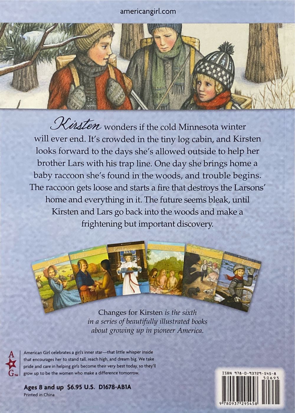 Changes for Kirsten - Janet Shaw (American Girl Publishing - Paperback) book collectible [Barcode 9780937295458] - Main Image 2