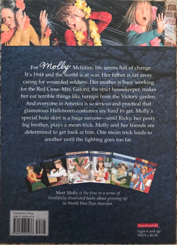 American Girl Molly 1: Meet Molly - Valerie Tripp (American Girl Publishing - Paperback) book collectible [Barcode 9780937295076] - Main Image 2