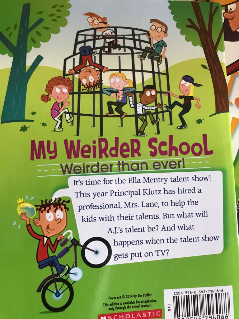 My Weirder School #12: Mrs. Lane Is A Pain! - Dan Gutman (A Scholastic Press - Paperback) book collectible [Barcode 9780545796088] - Main Image 2