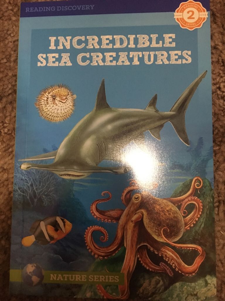 Incredible Sea Creatures - Kathryn Knight$$ (Bendon Inc.) book collectible [Barcode 9781505095715] - Main Image 1
