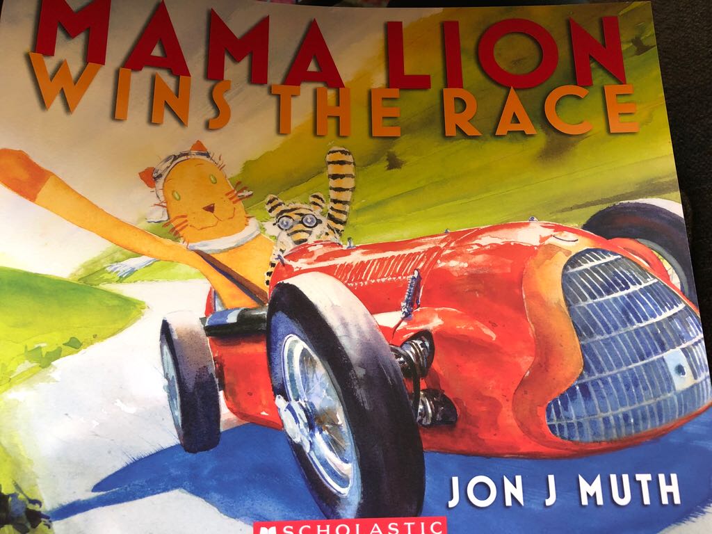 Mama Lion Wins The Race