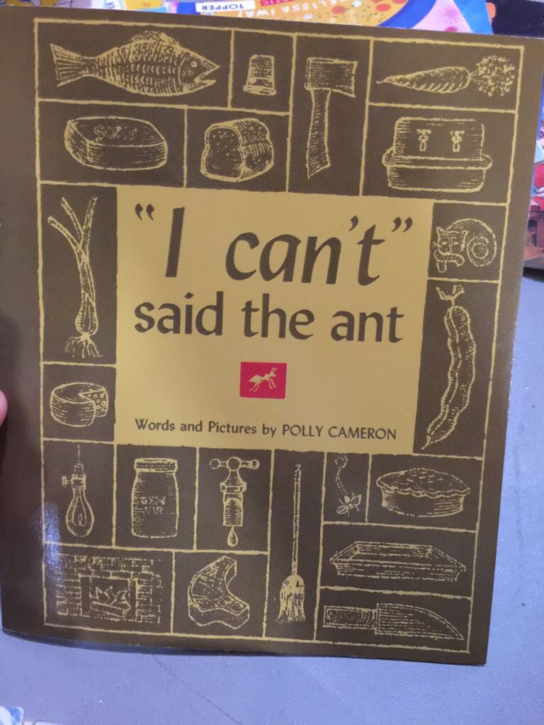 I Cant Said The Ant
