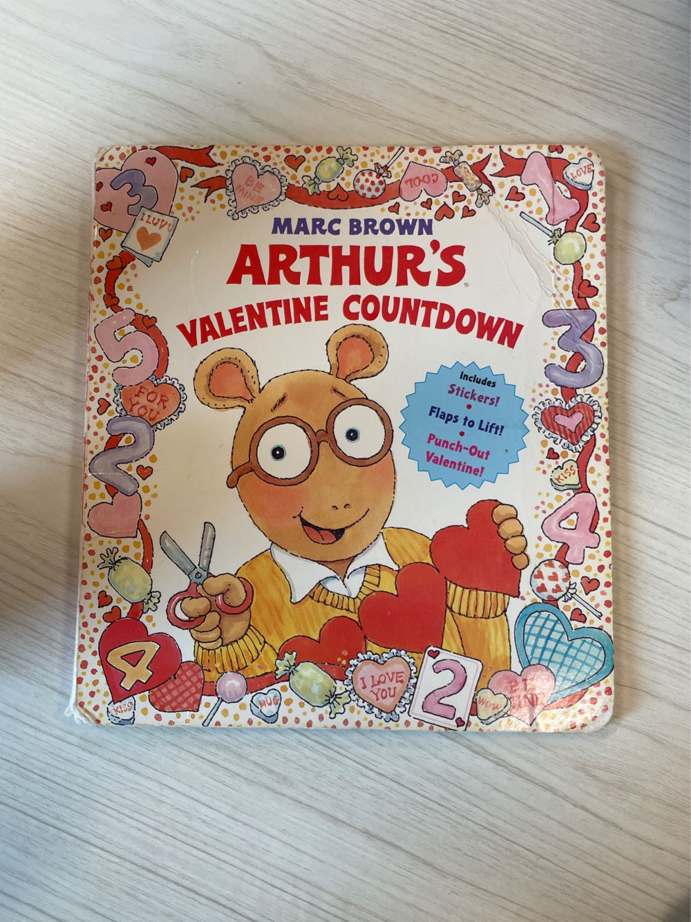 Arthur’s Valentine Countdown - Marc Tolon (Random House Books for Young Readers) book collectible [Barcode 9780679884750] - Main Image 1