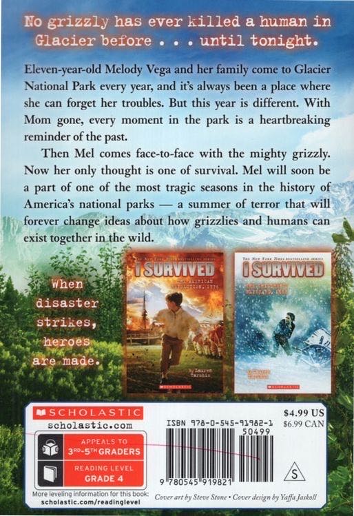 I Survived the Attack of the Grizzlies, 1967 (I Survived #17) - Lauren Tarshis (Scholastic Paperbacks - Paperback) book collectible [Barcode 9780545919821] - Main Image 2
