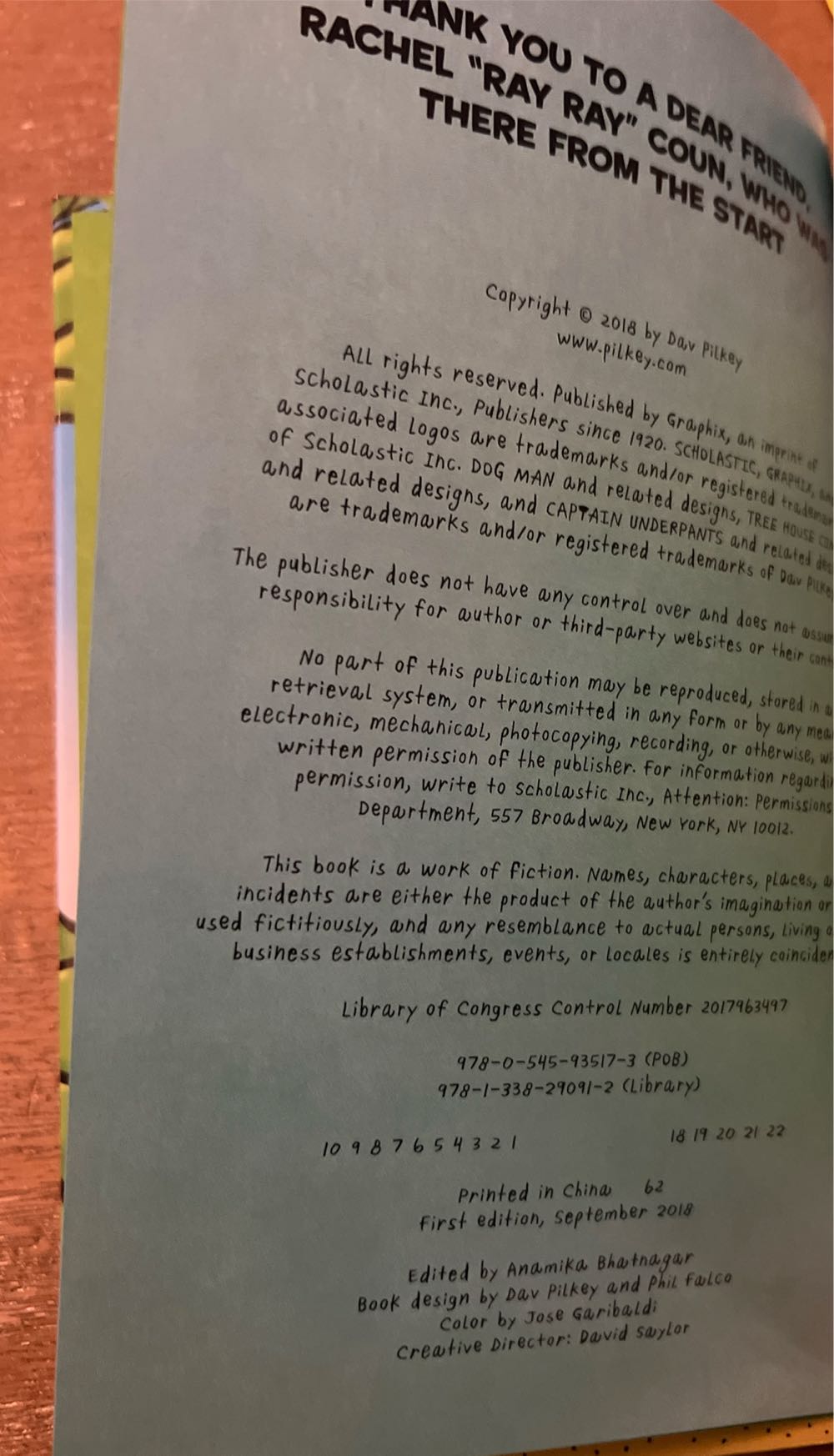 Dog Man #5: Lord Of The Fleas - Dav Pilkey (Graphix - Hardcover) book collectible [Barcode 9780545935173] - Main Image 4