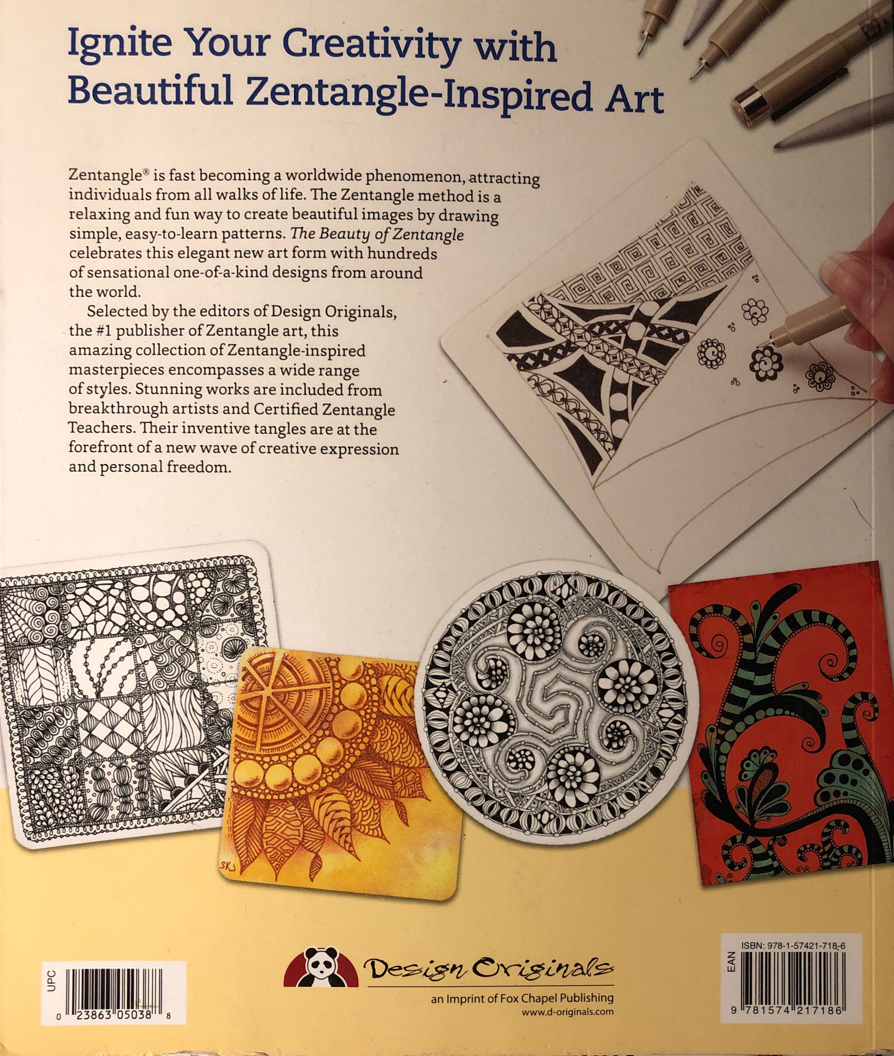 The Beauty of Zentangle - Suzanne McNeill (Design Originals - Paperback) book collectible [Barcode 9781574217186] - Main Image 2
