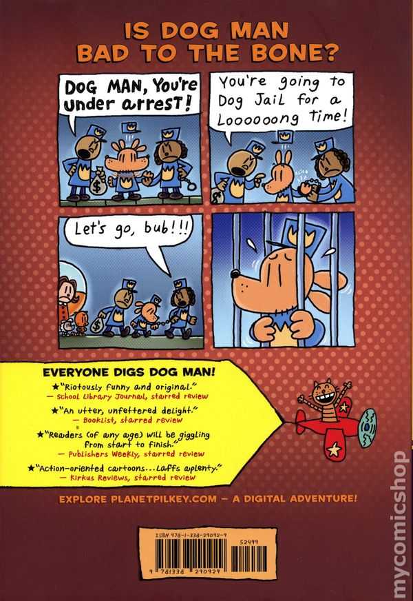 Dog Man #6: Brawl of The Wild - Dav Pilkey (Graphix - Hardcover) book collectible [Barcode 9781338236576] - Main Image 2
