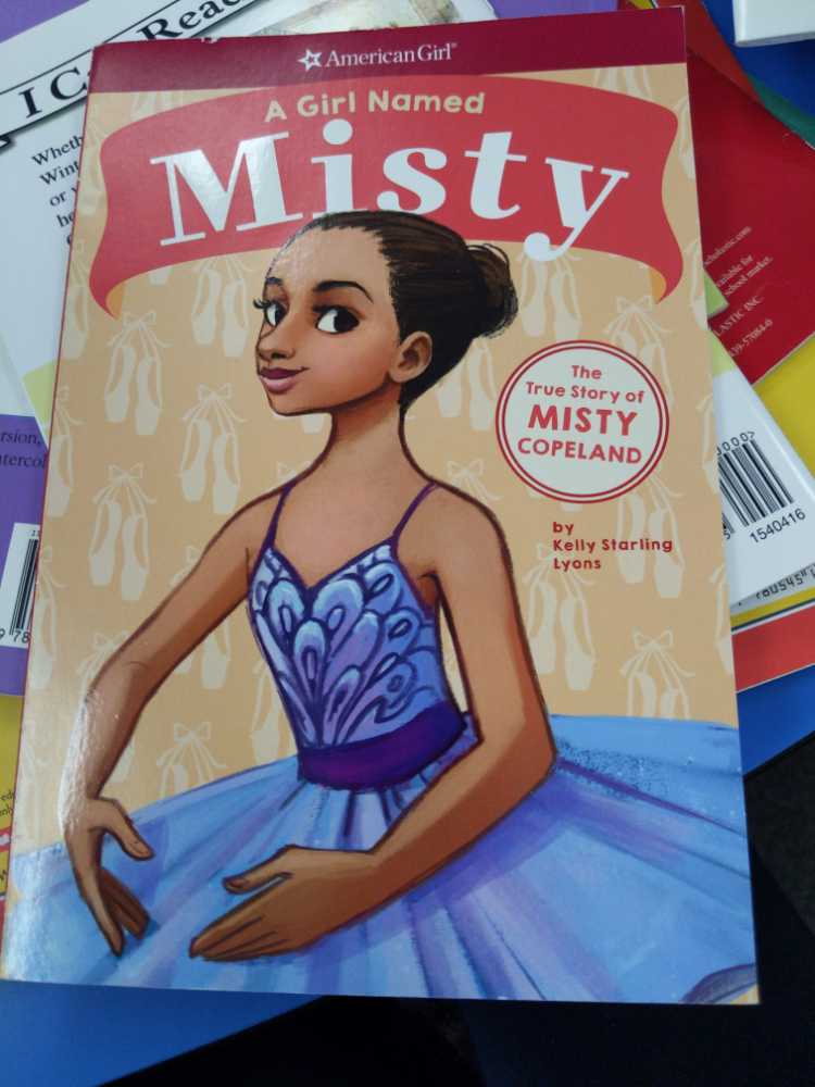 A Girl Named Misty: The True Story of Misty Copeland (American Girl: A Girl Named) - Kelly Starling Lyons (American Girl: A Girl Named - Paperback) book collectible [Barcode 9781338193053] - Main Image 1