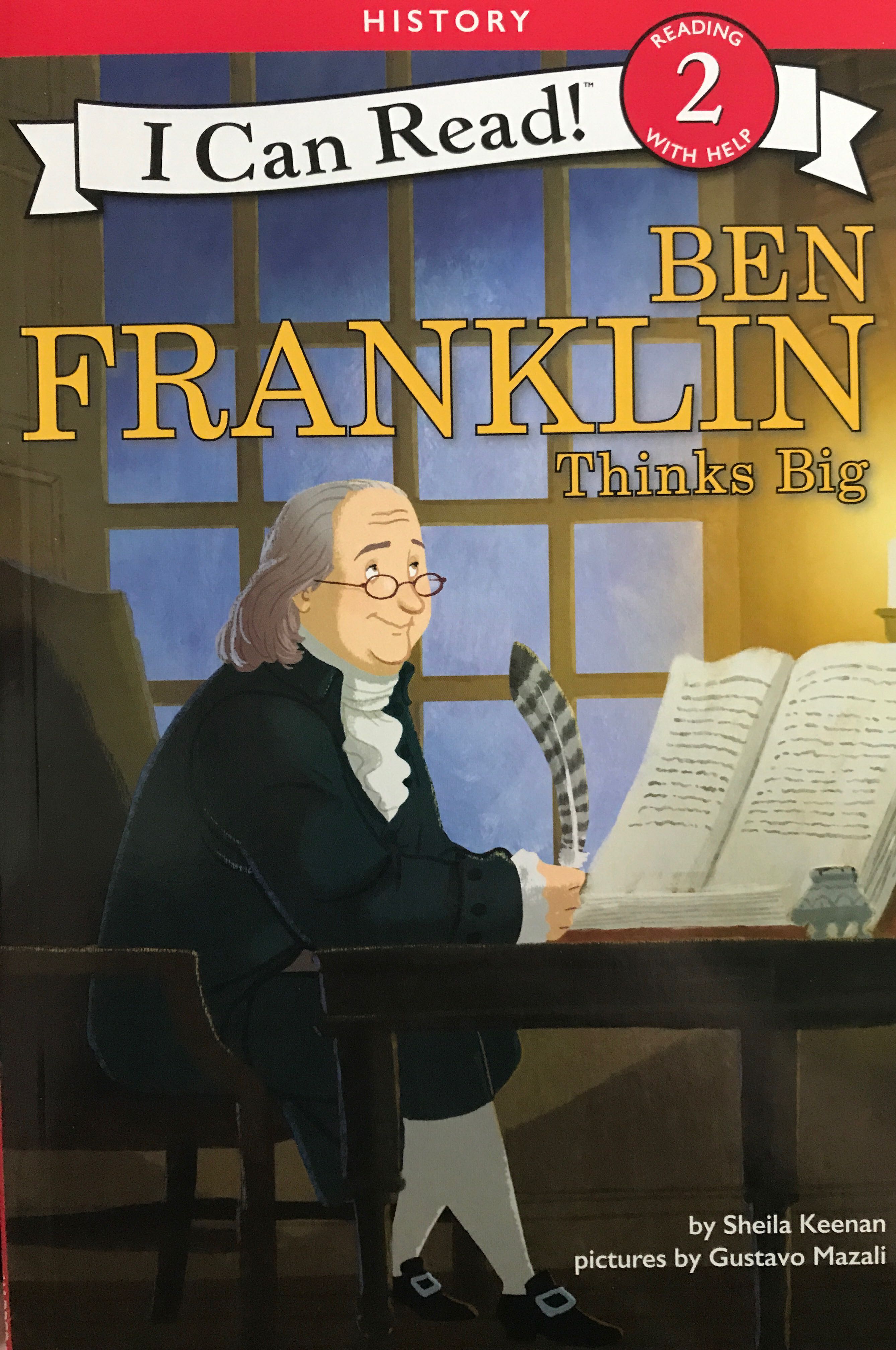 Ben Franklin Thinks Big - Sheila Keenan (HarperCollins) book collectible [Barcode 9780062432636] - Main Image 1