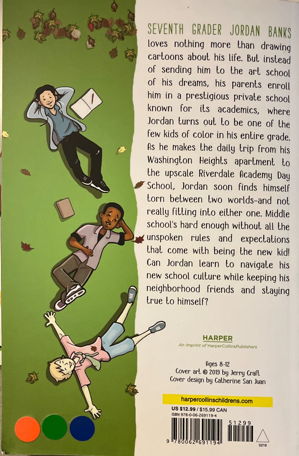 New Kid - Jerry Craft (HarperCollins - Trade Paperback) book collectible [Barcode 9780062691194] - Main Image 2