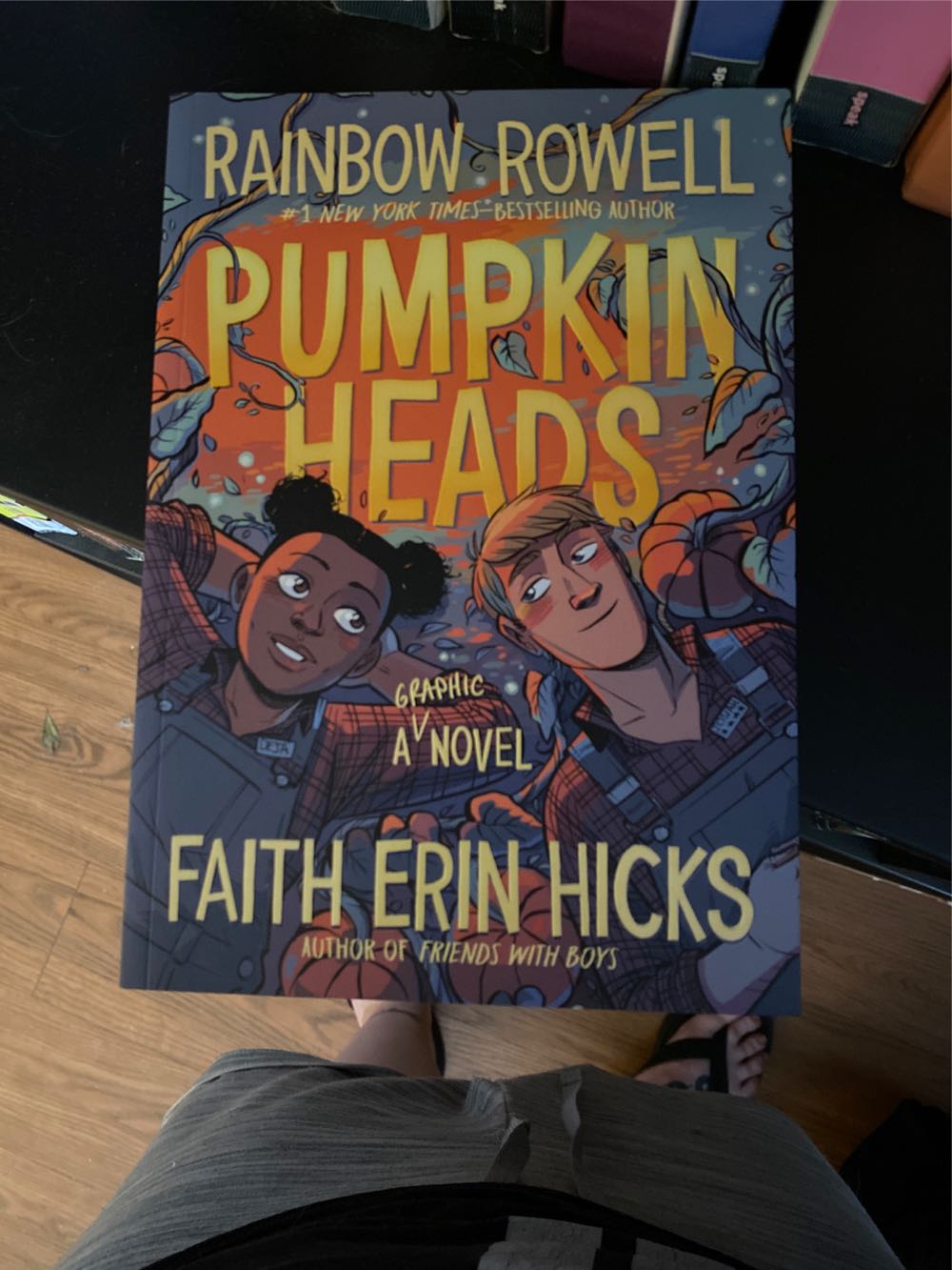 Pumpkinheads - Rainbow Rowell (First Second - Paperback) book collectible [Barcode 9781626721623] - Main Image 1