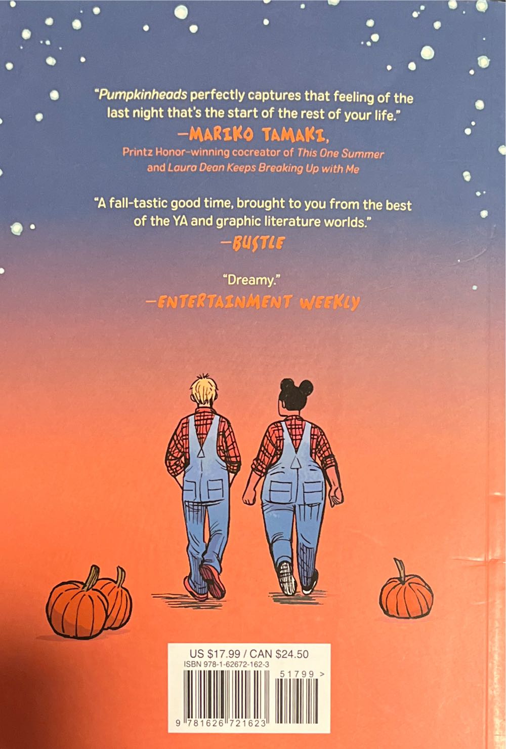 Pumpkinheads - Rainbow Rowell (First Second - Paperback) book collectible [Barcode 9781626721623] - Main Image 2