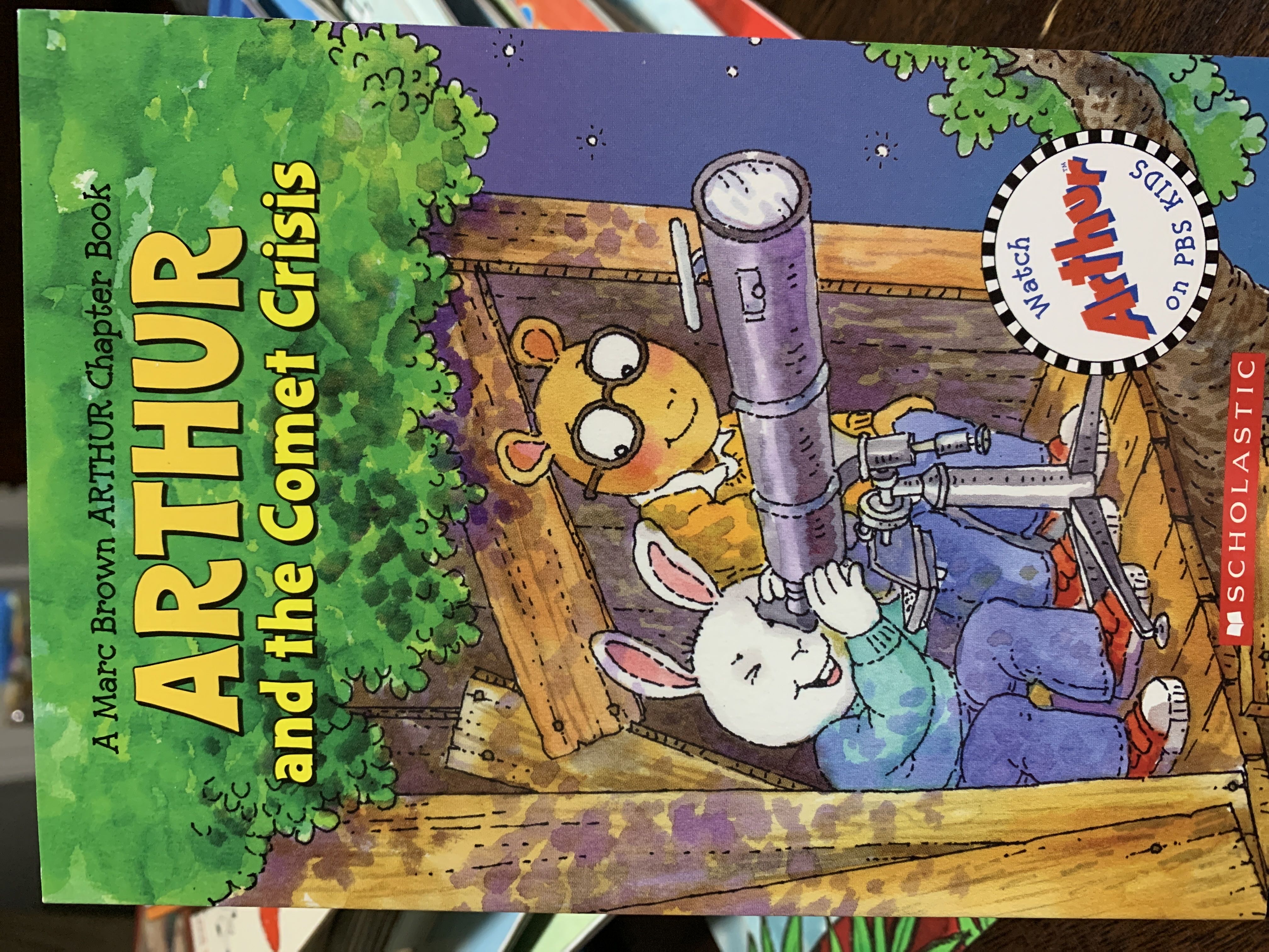 Arthur And The Comet Crisis - Stephen Krensky book collectible [Barcode 9781338292459] - Main Image 1