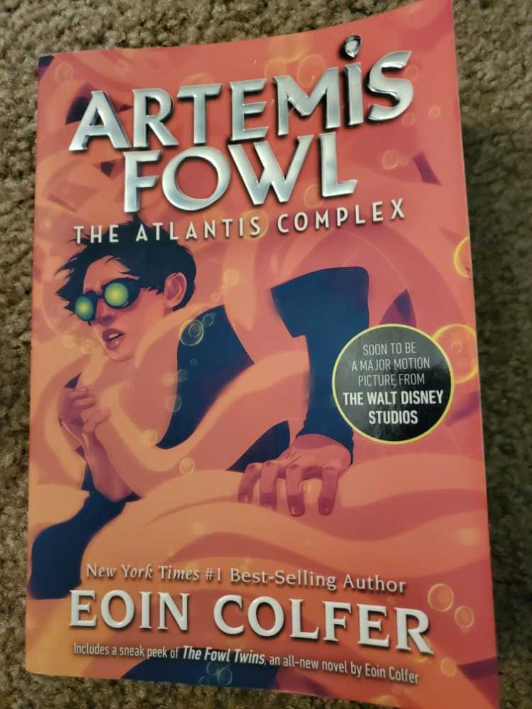 Artemis Fowl #7: The Atlantis Complex - Eoin Colfer (Disney-Hyperion - Paperback) book collectible [Barcode 9781368036948] - Main Image 1