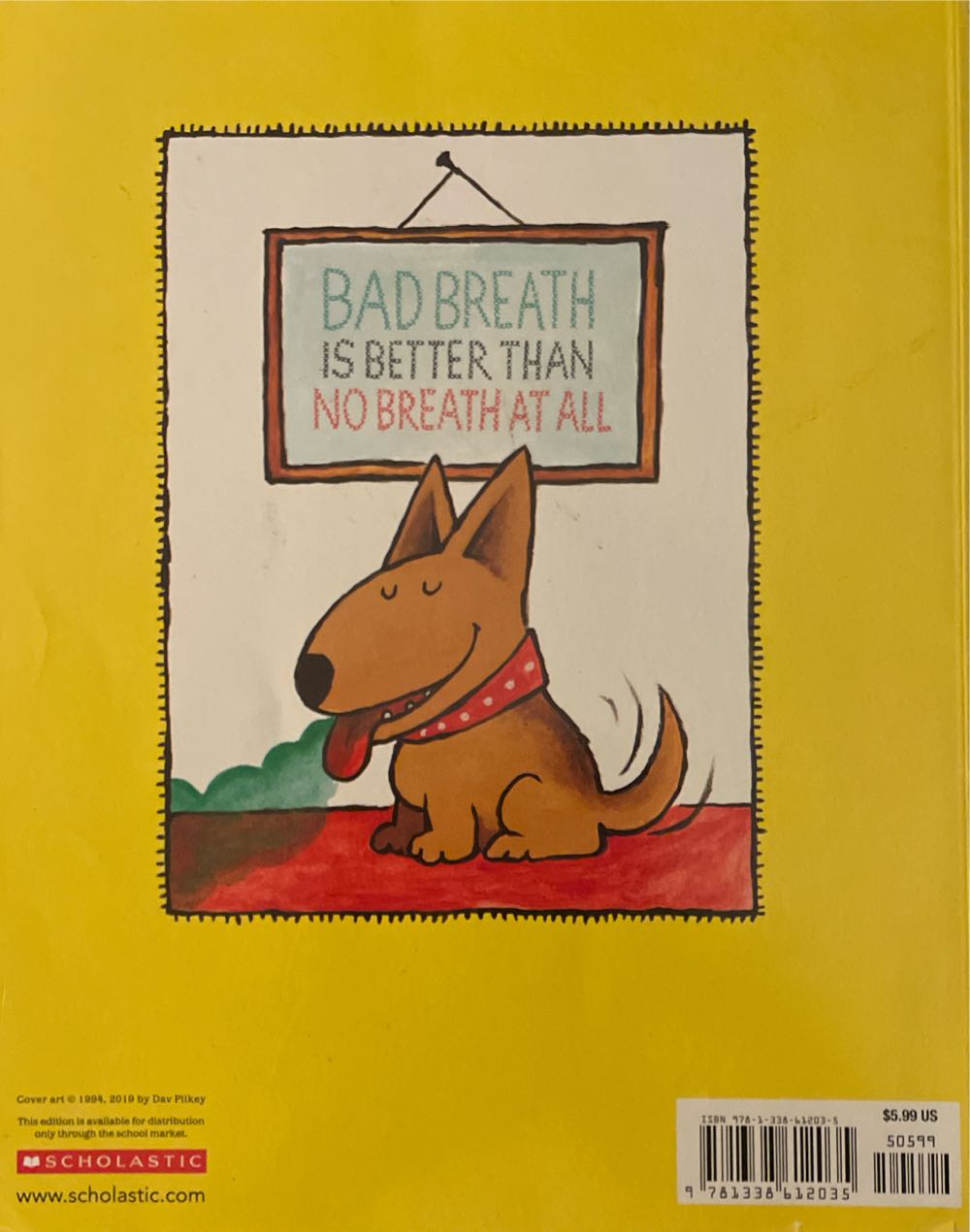 Dog Breath - Mary cate keller book collectible [Barcode 9781338612035] - Main Image 2