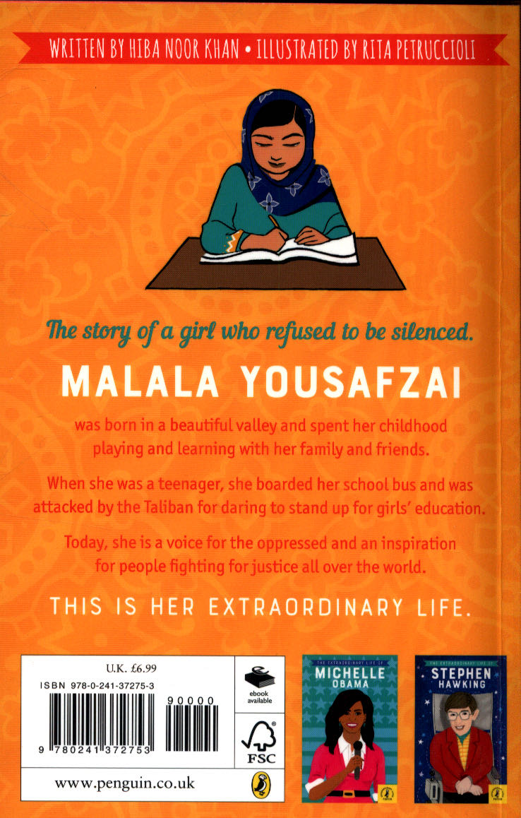 The Extraordinary Life of Malala Yousafzai - Hiba Noor Khan book collectible [Barcode 9781684640768] - Main Image 2