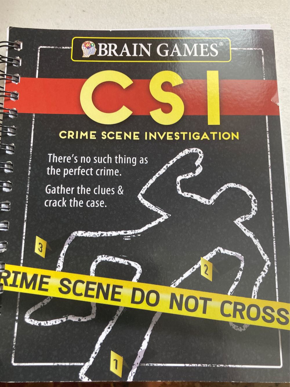 Brain Games Crime Scene Investigations: There’s No Such Thing as the Perfect Crime. Gather the Clues & Crack the Case
