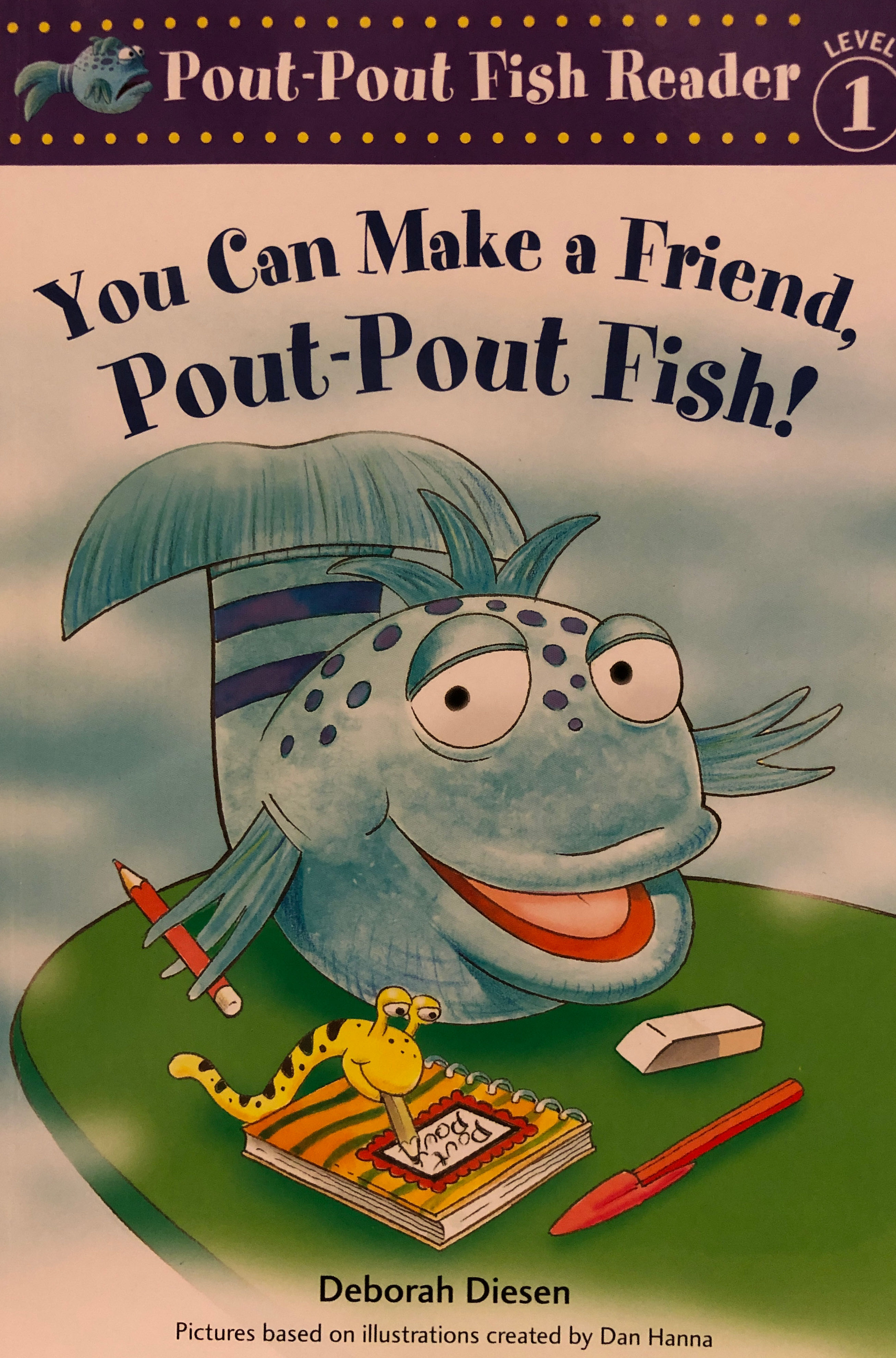 You Can Make A Friend Pout-Pout Fish! - Deborah Diesen (Scholastic Inc - Paperback) book collectible [Barcode 9781338256987] - Main Image 1