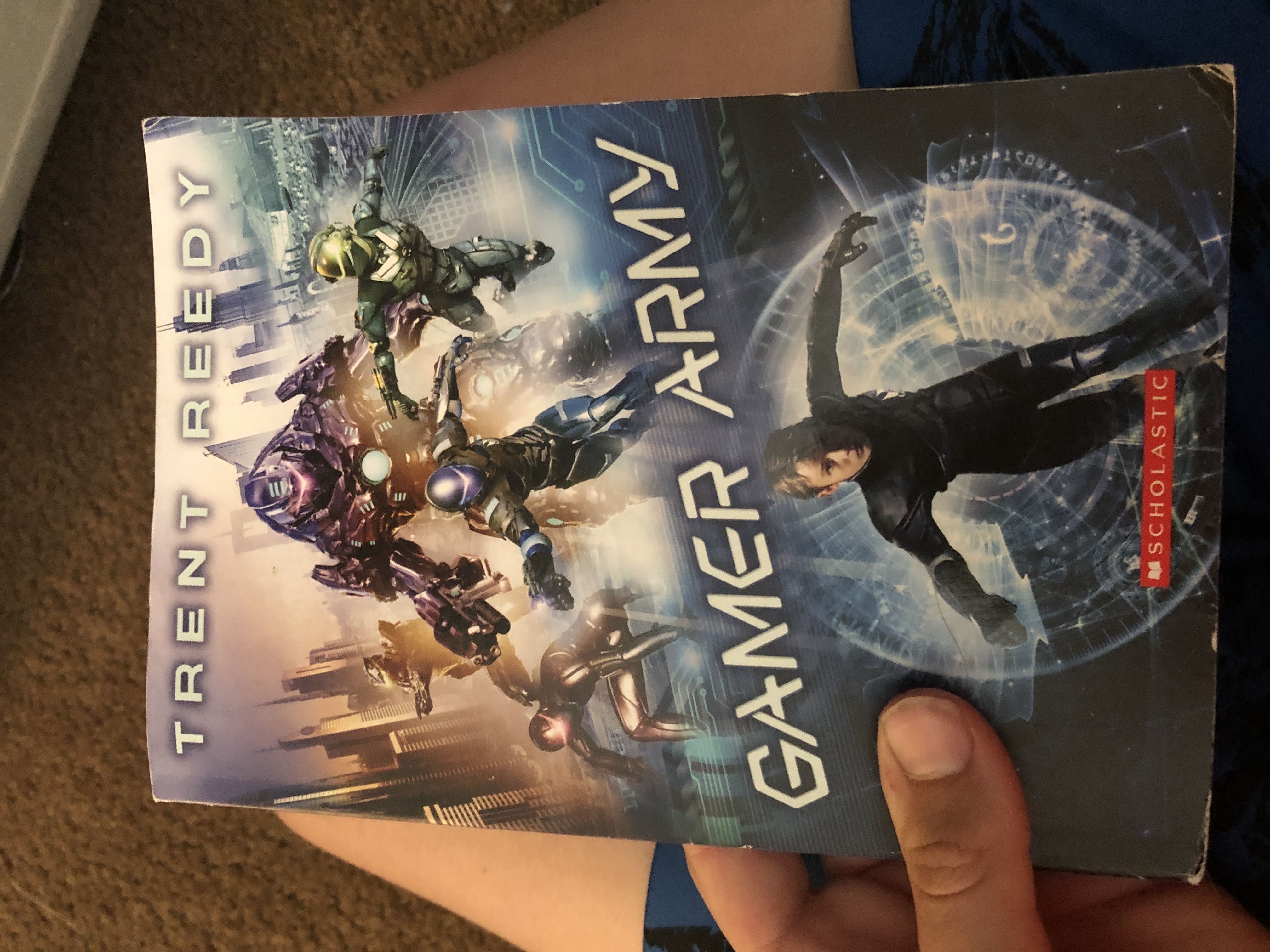 Gamer Army - Trent Reedy book collectible [Barcode 9781338328448] - Main Image 1