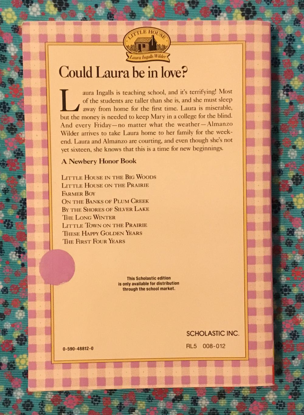 These Happy Golden Years - Laura Ingalls Wilder book collectible [Barcode 0590488120] - Main Image 2