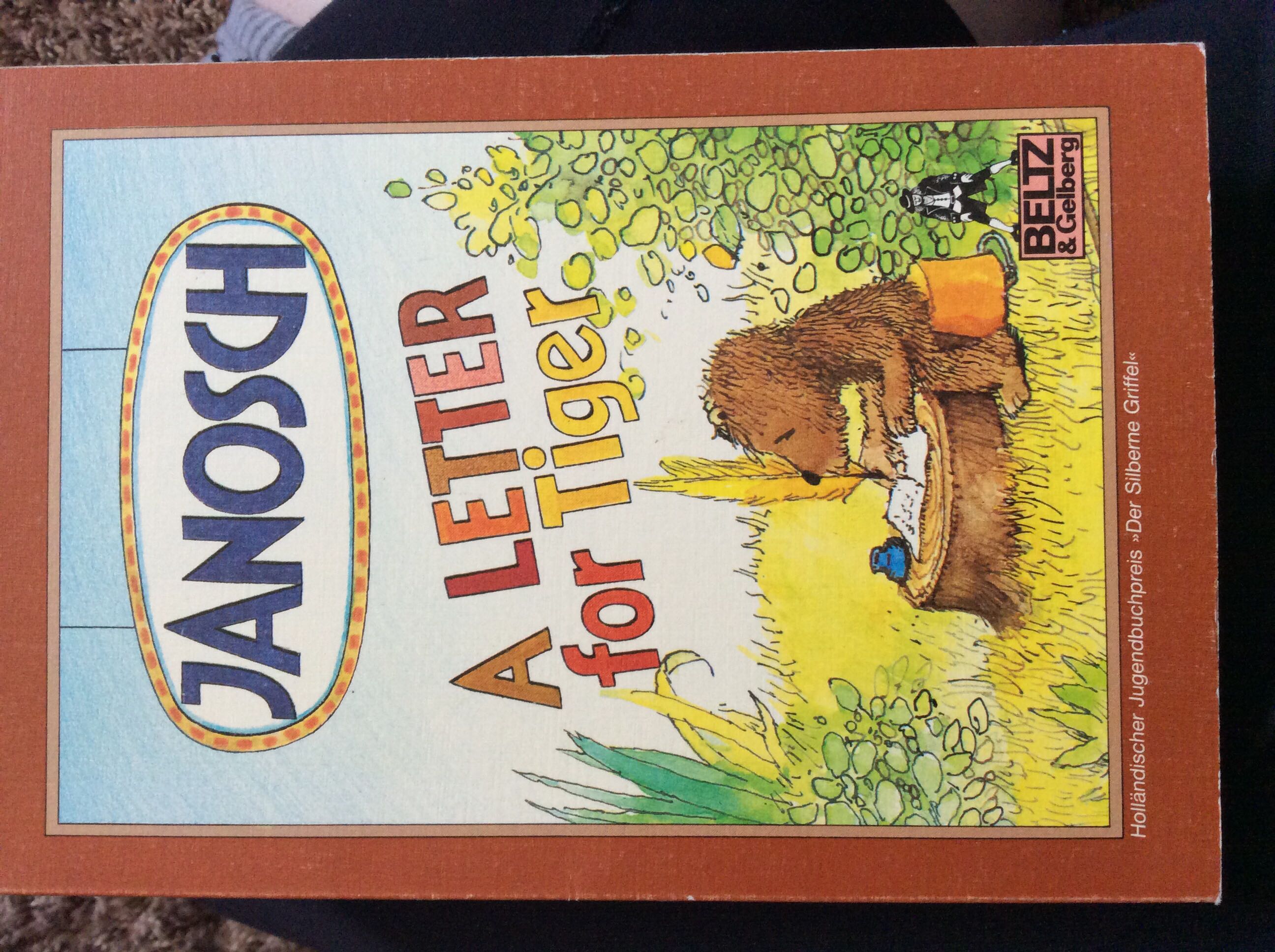 A Letter For Tiger
