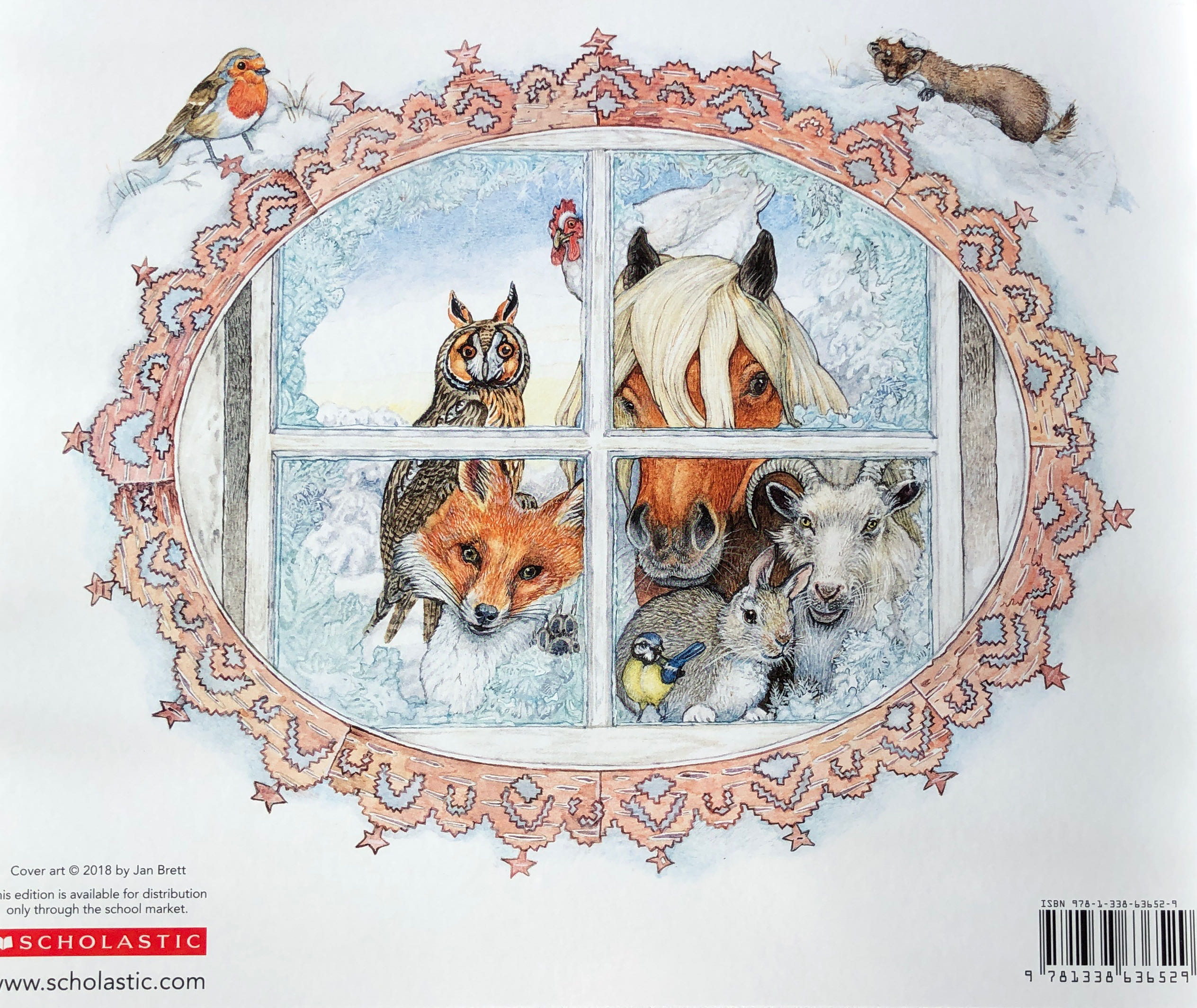 he Snowy Nap - Jan Brett (Scholastic - Paperback) book collectible [Barcode 9781338636529] - Main Image 2