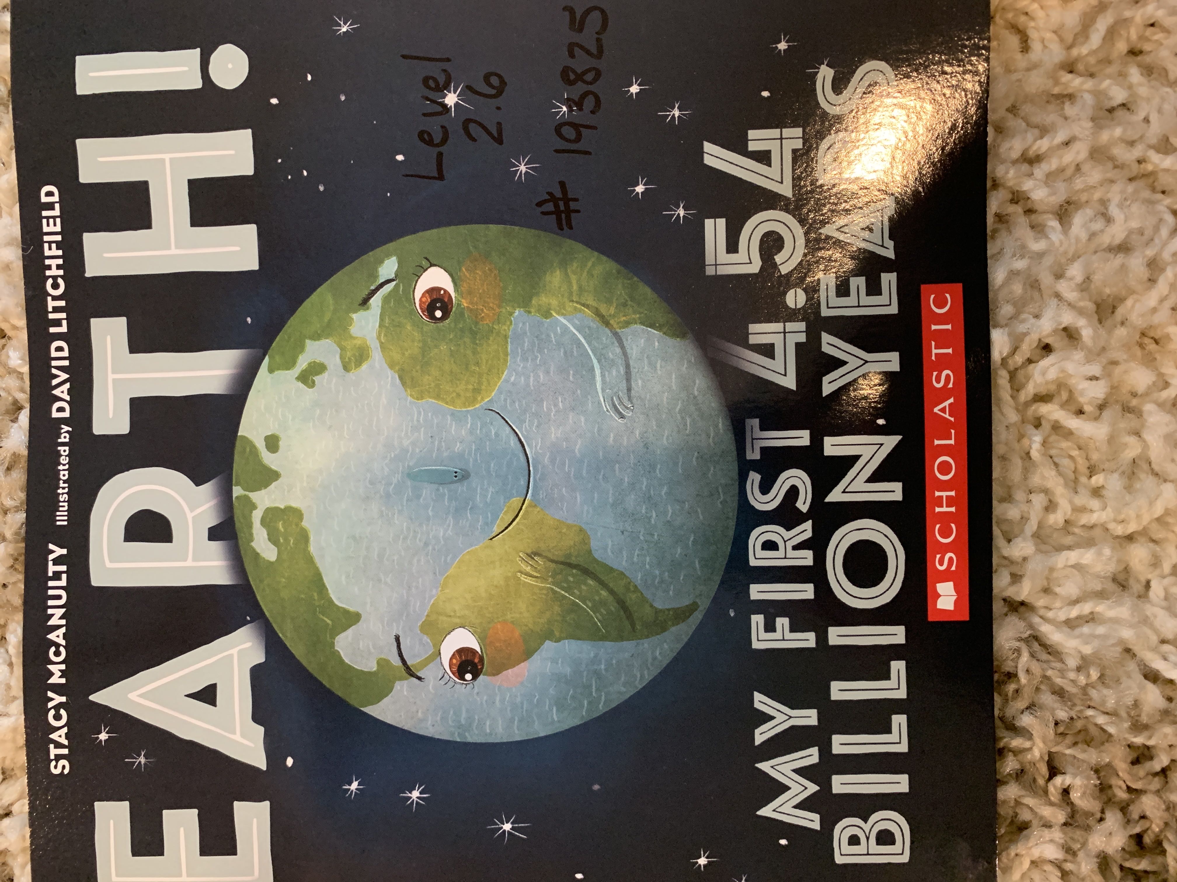 Earth! My First 4.54 Billion Years