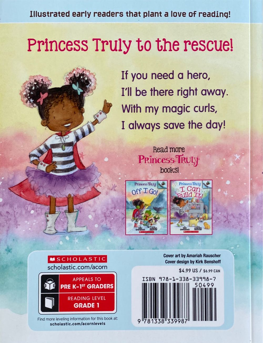 I Am a Super Girl! - Kelly Greenawalt (Princess Truly - Paperback) book collectible [Barcode 9781338339987] - Main Image 2