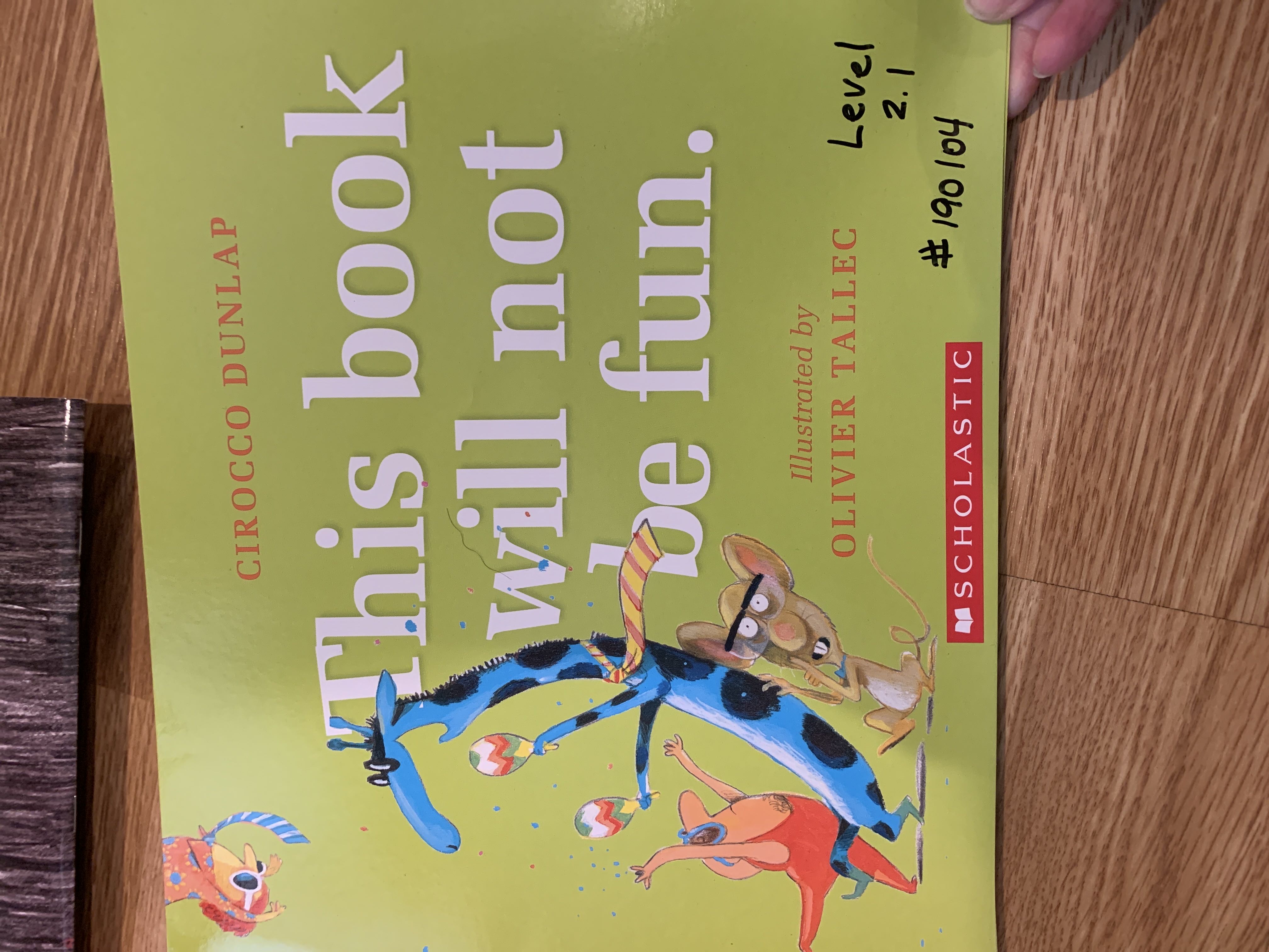 This Book Will Not Be Fun