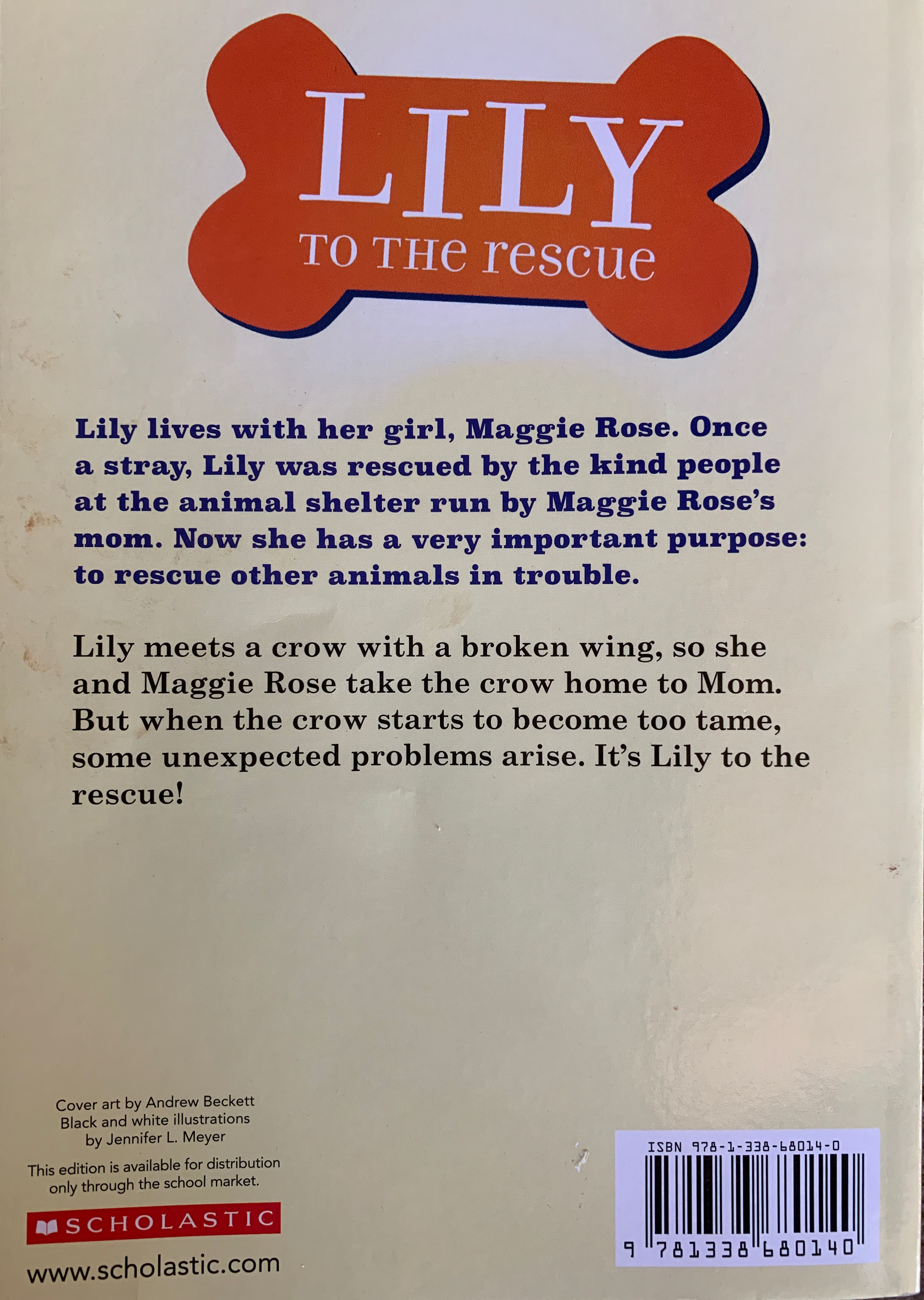 Lily To The Rescue - W. Bruce Cameron (New York, NY : Scholastic - Paperback) book collectible [Barcode 9781338680140] - Main Image 2