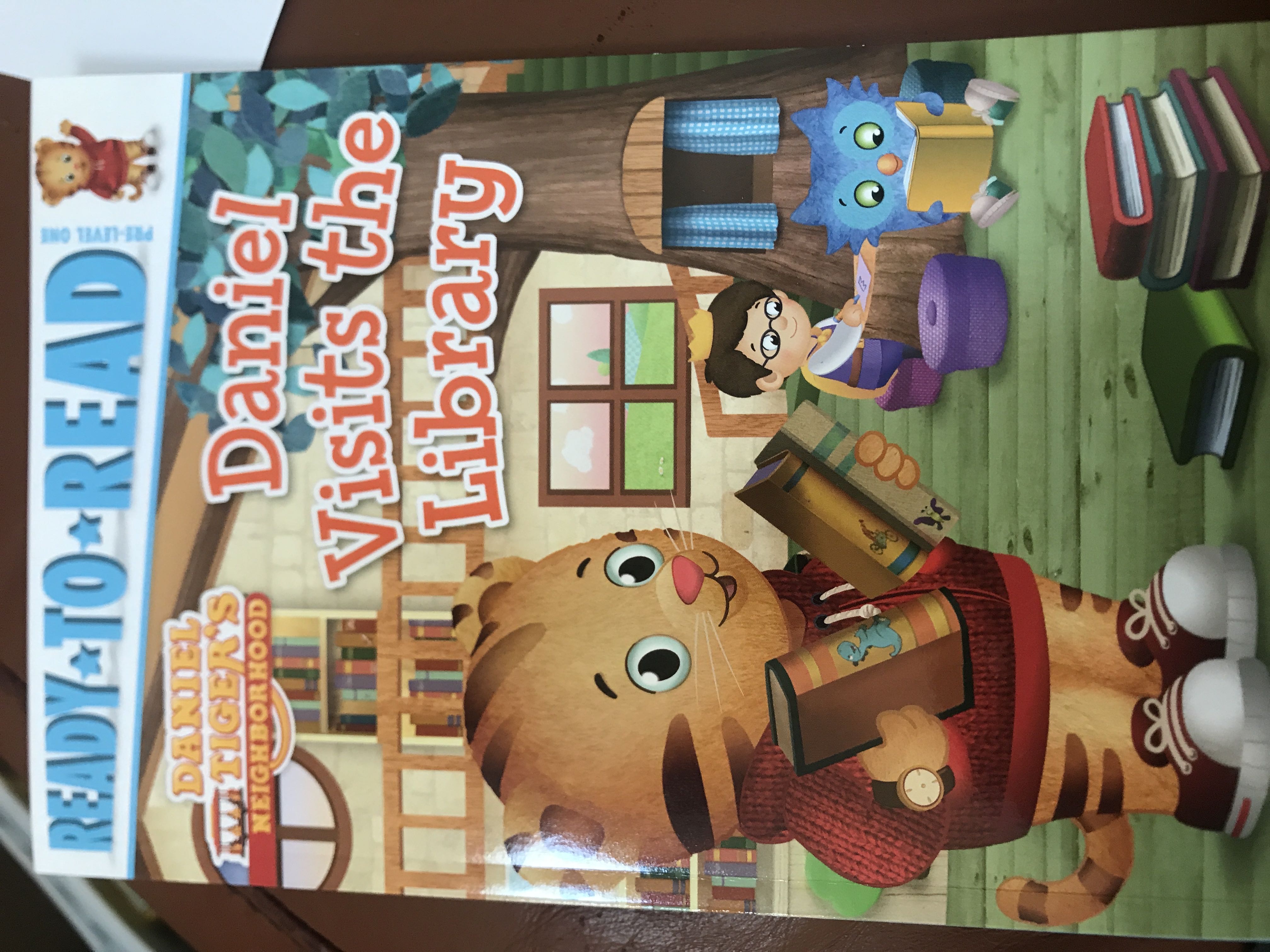Daniel Visits The Library