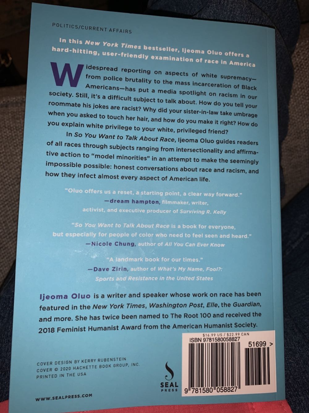 So You Want To Talk About Race - Ijeoma Oluo (Seal Press - Paperback) book collectible [Barcode 9781580058827] - Main Image 2