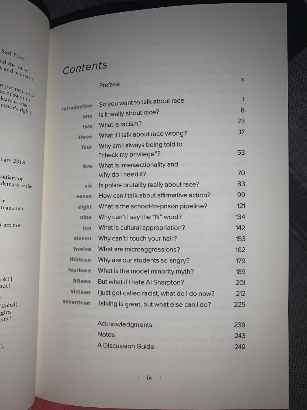 So You Want To Talk About Race - Ijeoma Oluo (Seal Press - Paperback) book collectible [Barcode 9781580058827] - Main Image 3