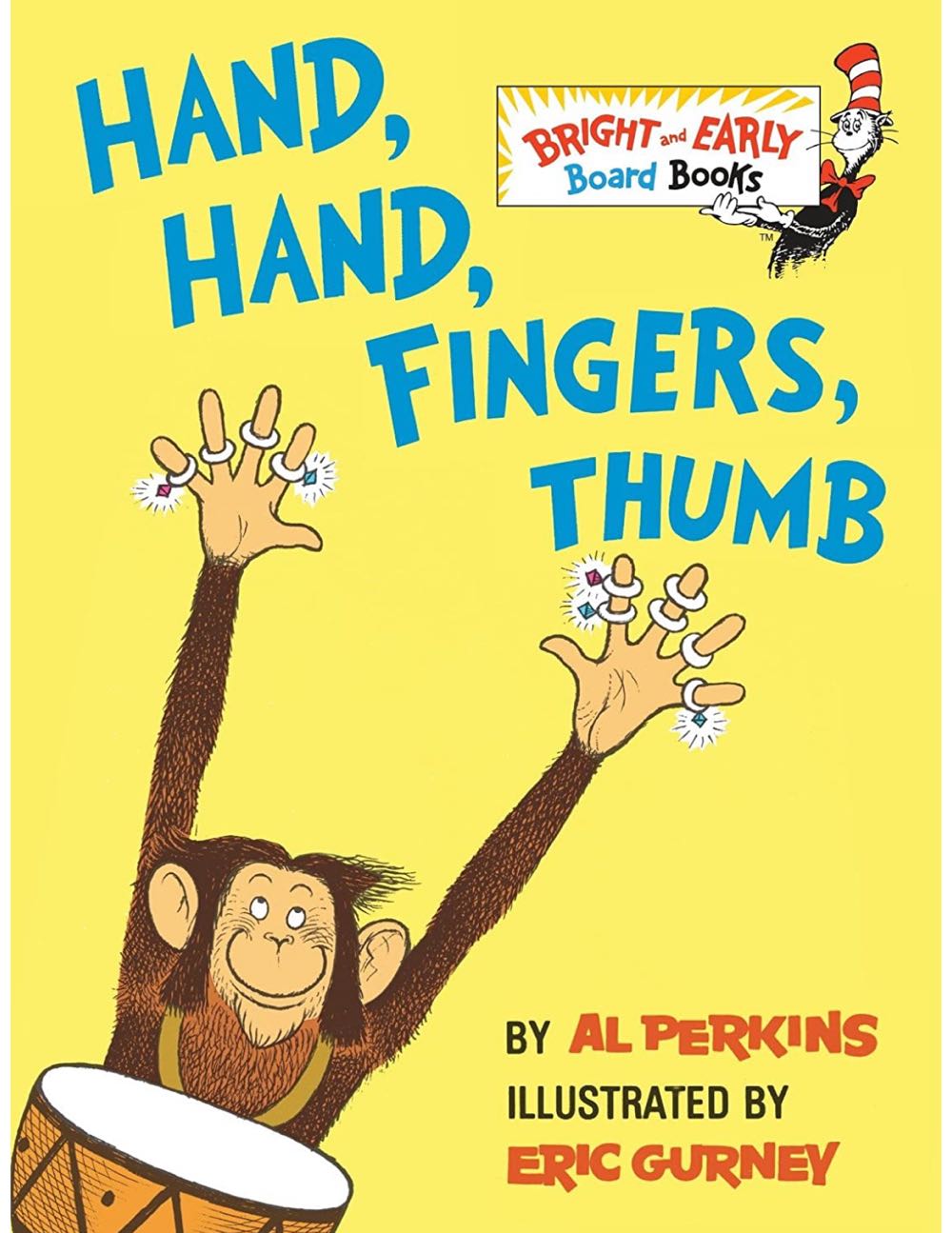 Hand Hand Fingers Thumb Big Bright Early Board Book