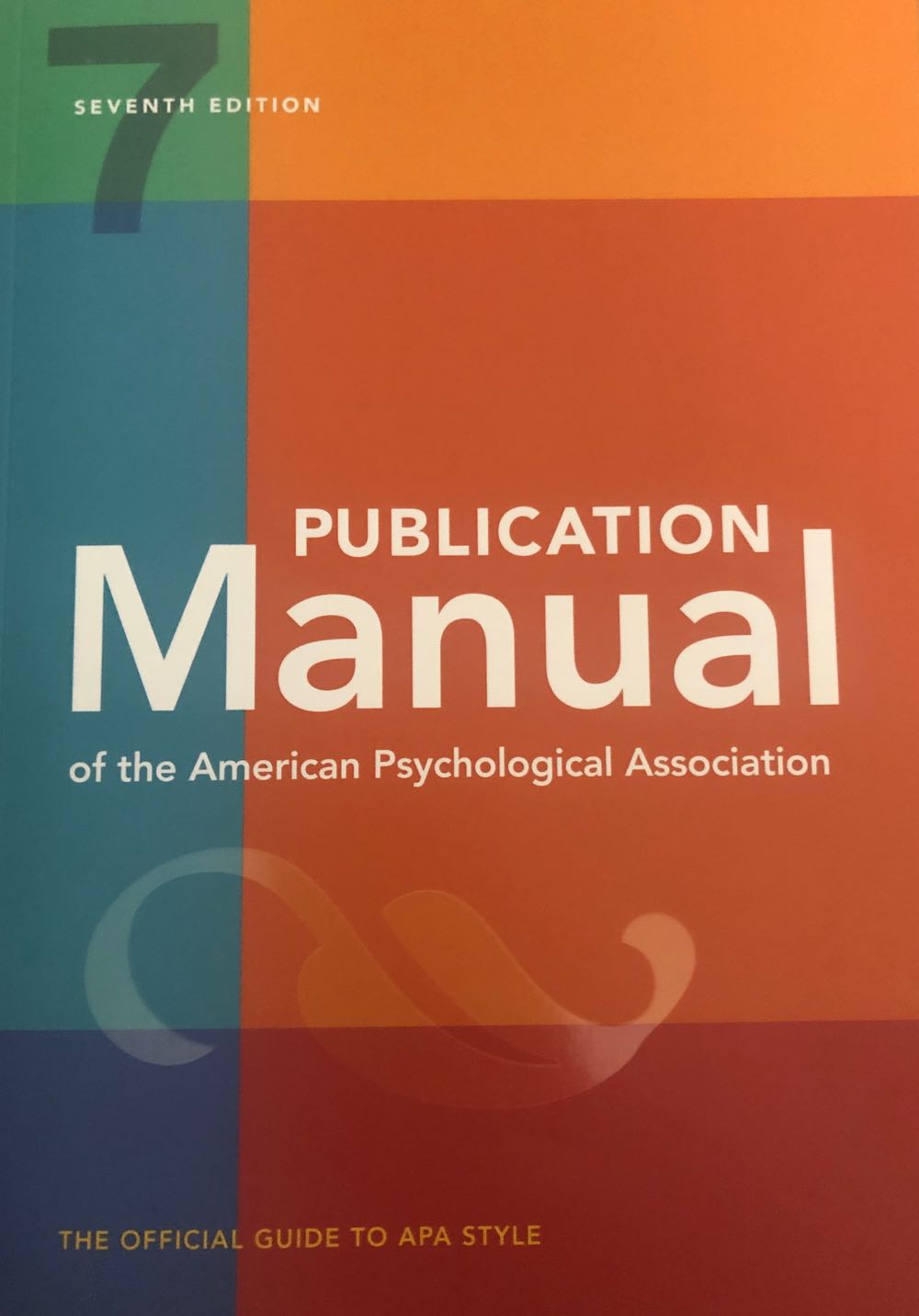 Publication Manual of the American Psychological Association
