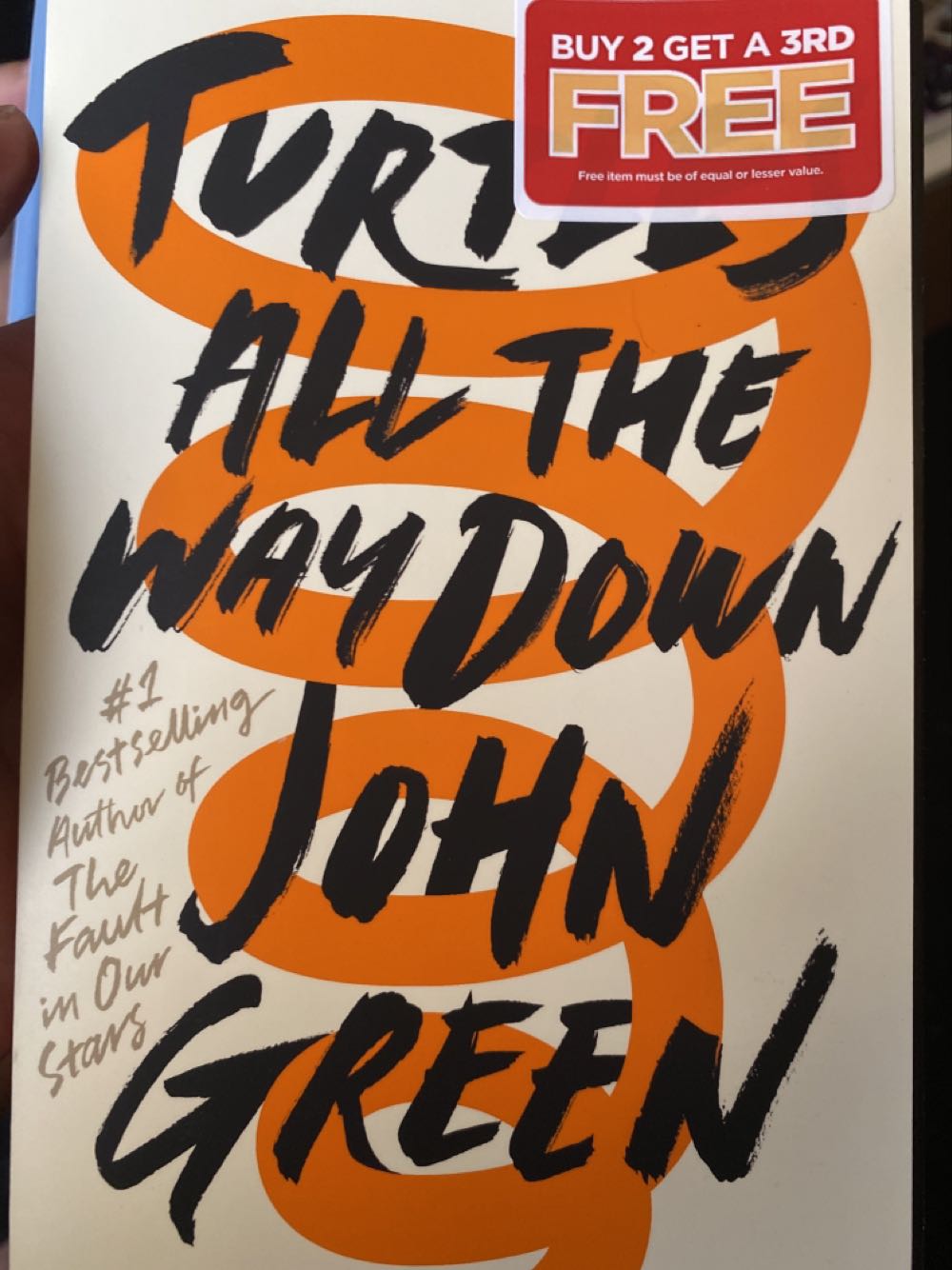 Turtles All The Way Down - John Green (Penguin Books, an imprint of Penguin Random House LLC - Paperback) book collectible [Barcode 9780525555377] - Main Image 1