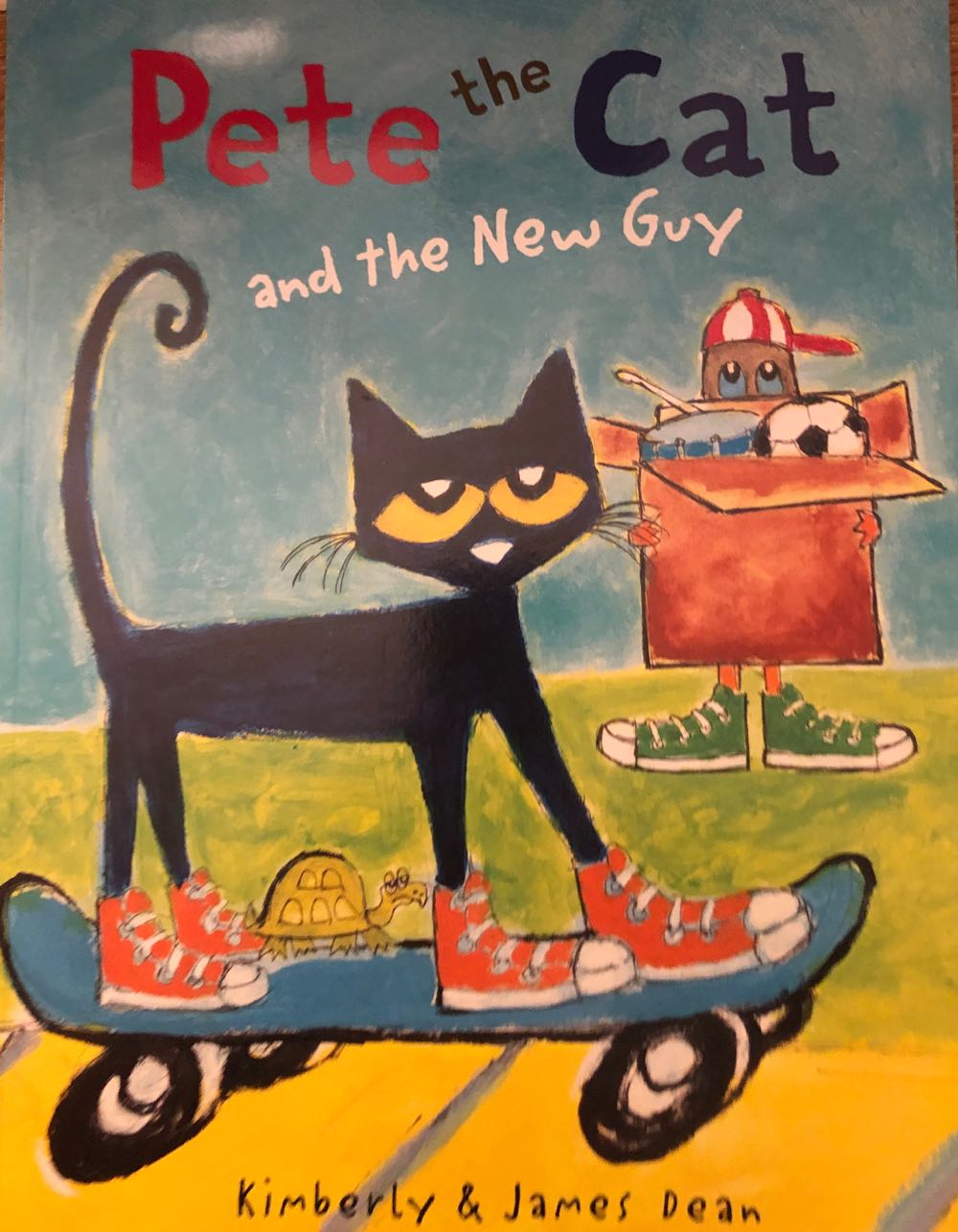 Pete the Cat and the New Guy - Kimberly and James Dean book collectible [Barcode 9781338563412] - Main Image 1