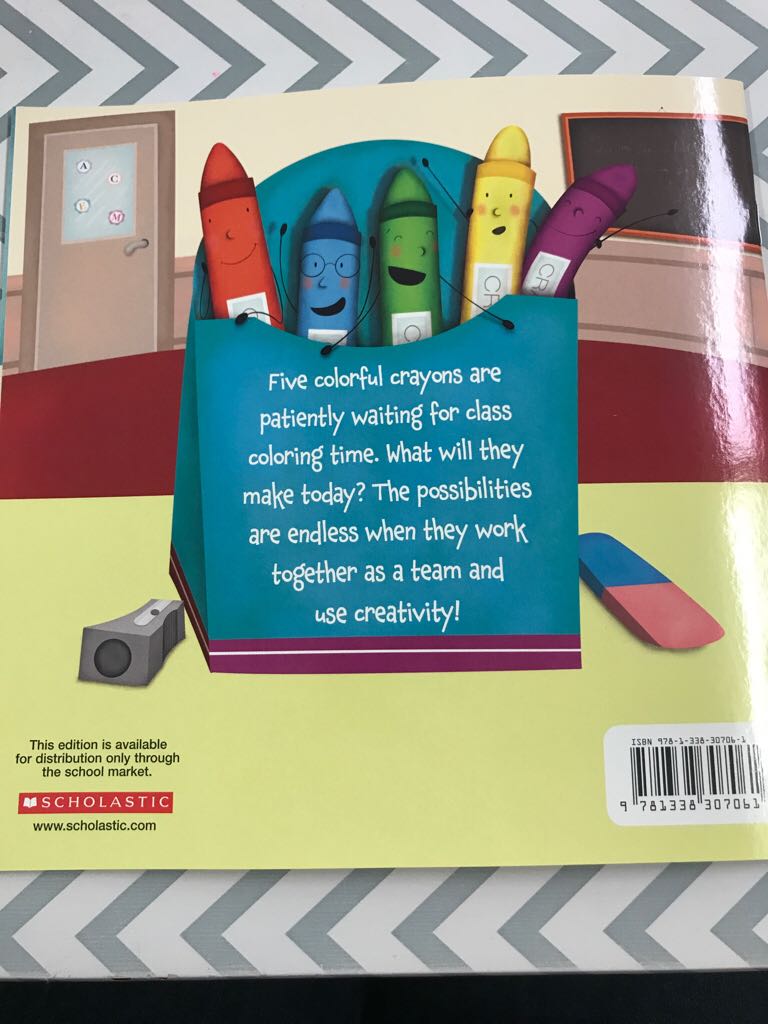 Five Colorful Crayons - Getting Along (Getting Along - Paperback) book collectible [Barcode 9781338307061] - Main Image 2