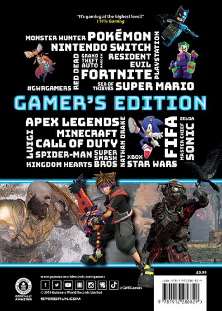 Guinness World Records: Gamer’s Edition 2020 - GUINNESS WORLD RECORDS (Guinness World Records) book collectible [Barcode 9781912286843] - Main Image 2