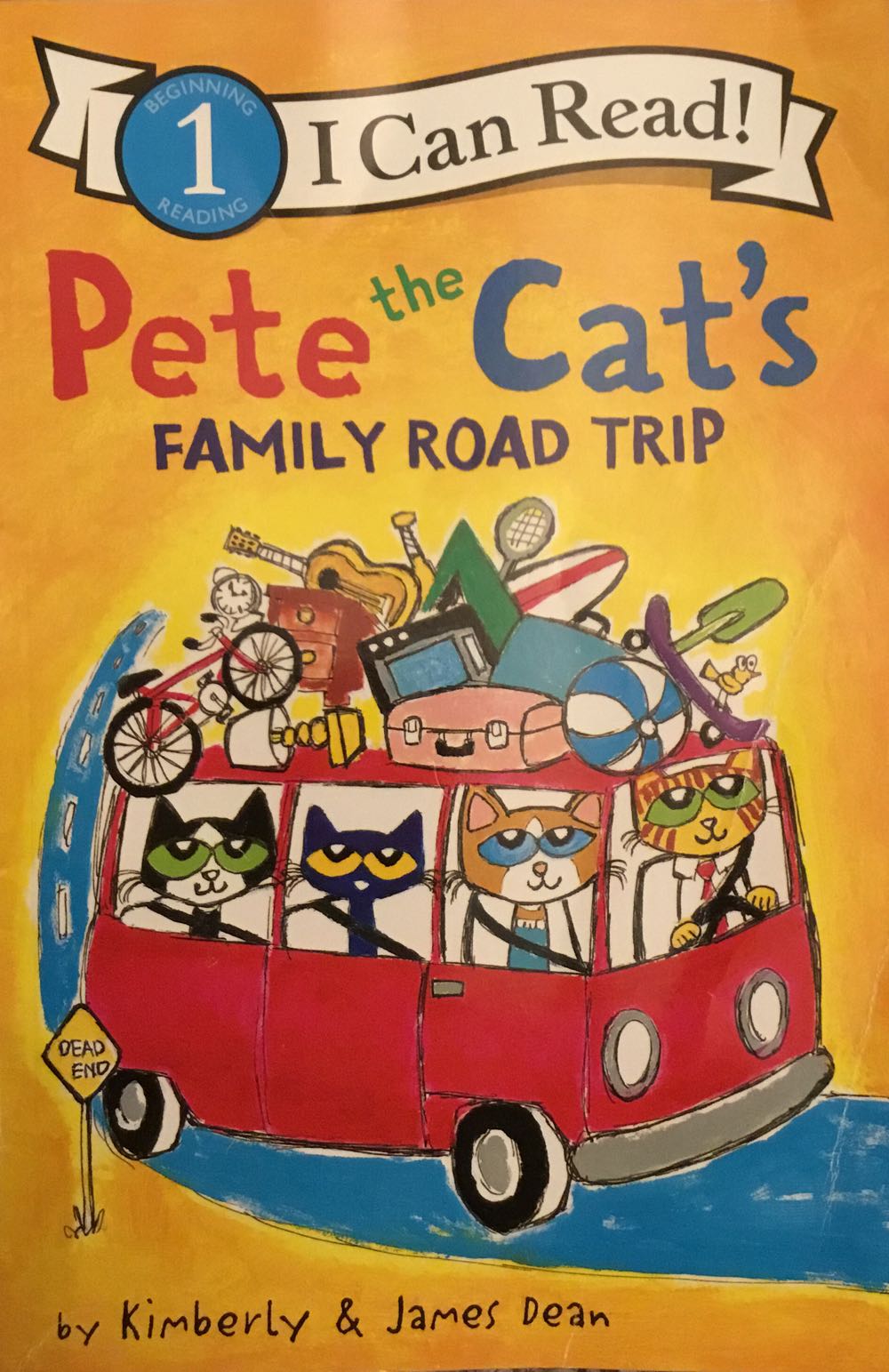 Pete the Cat’s Family Road Trip - James Dean (I Can Read Level 1) book collectible [Barcode 9780062868381] - Main Image 1
