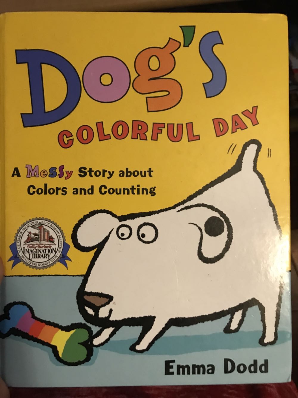 Dog’s Colorful Day