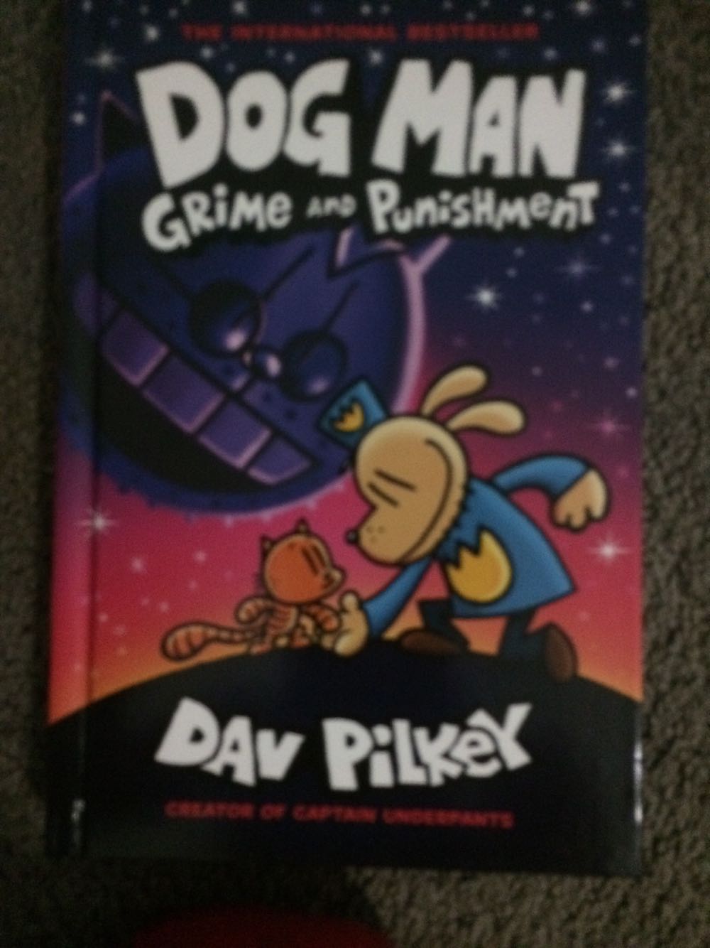 Dog Man #9: Grime and Punishment - Dav Pilkey (Graphix - Hardcover) book collectible [Barcode 9781338535624] - Main Image 1