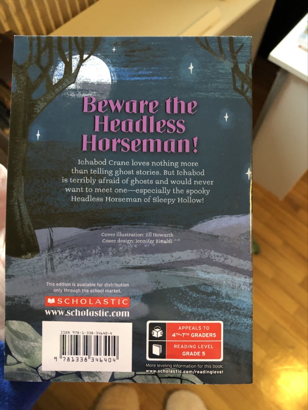 Legend or Sleepy Hollow, The - Washington Irving (A Scholastic Press) book collectible [Barcode 9781338346404] - Main Image 2