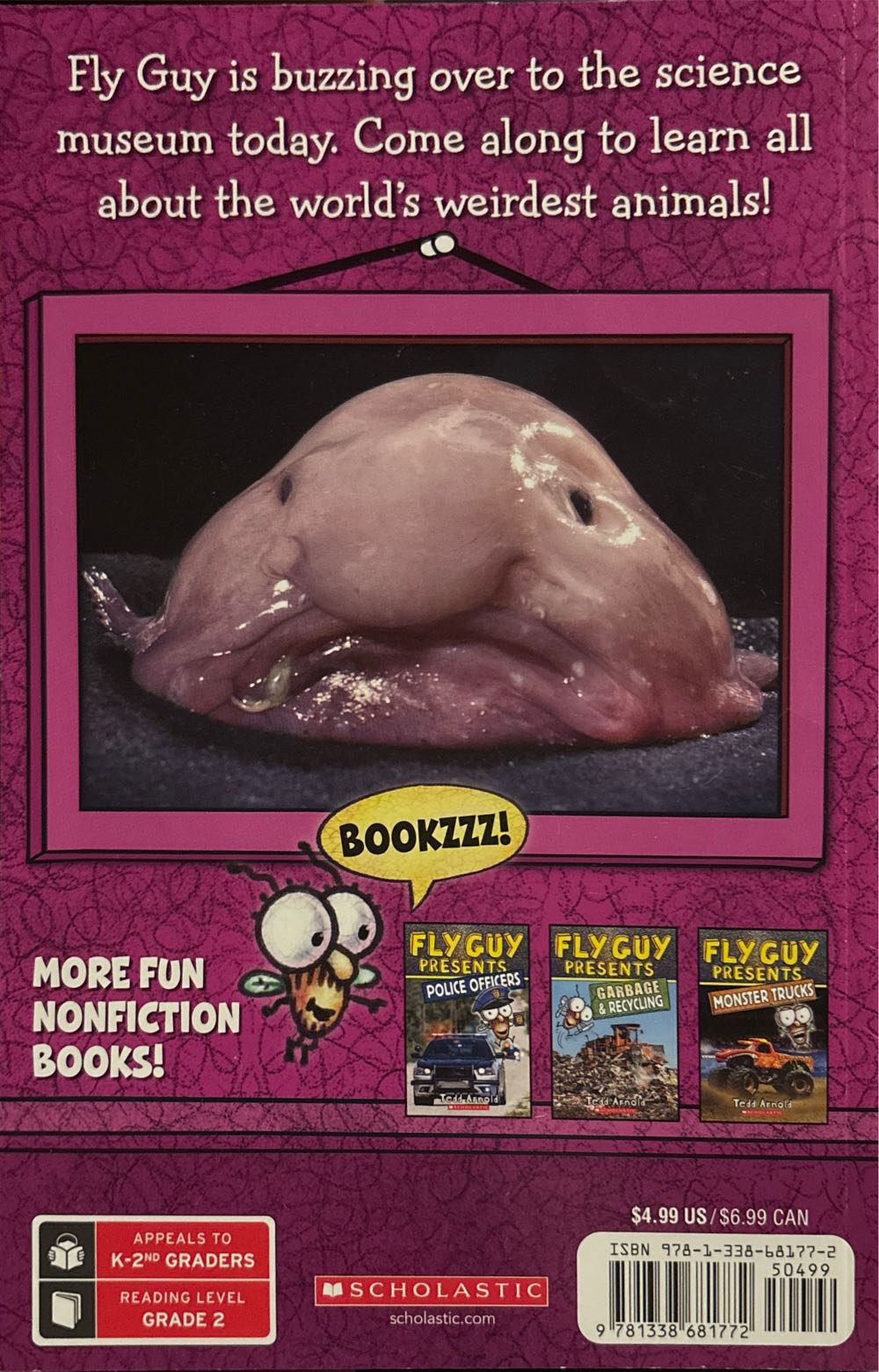 Fly Guy Presents: Weird Animals - Tedd Arnold (Scholastic Press) book collectible [Barcode 9781338681772] - Main Image 2