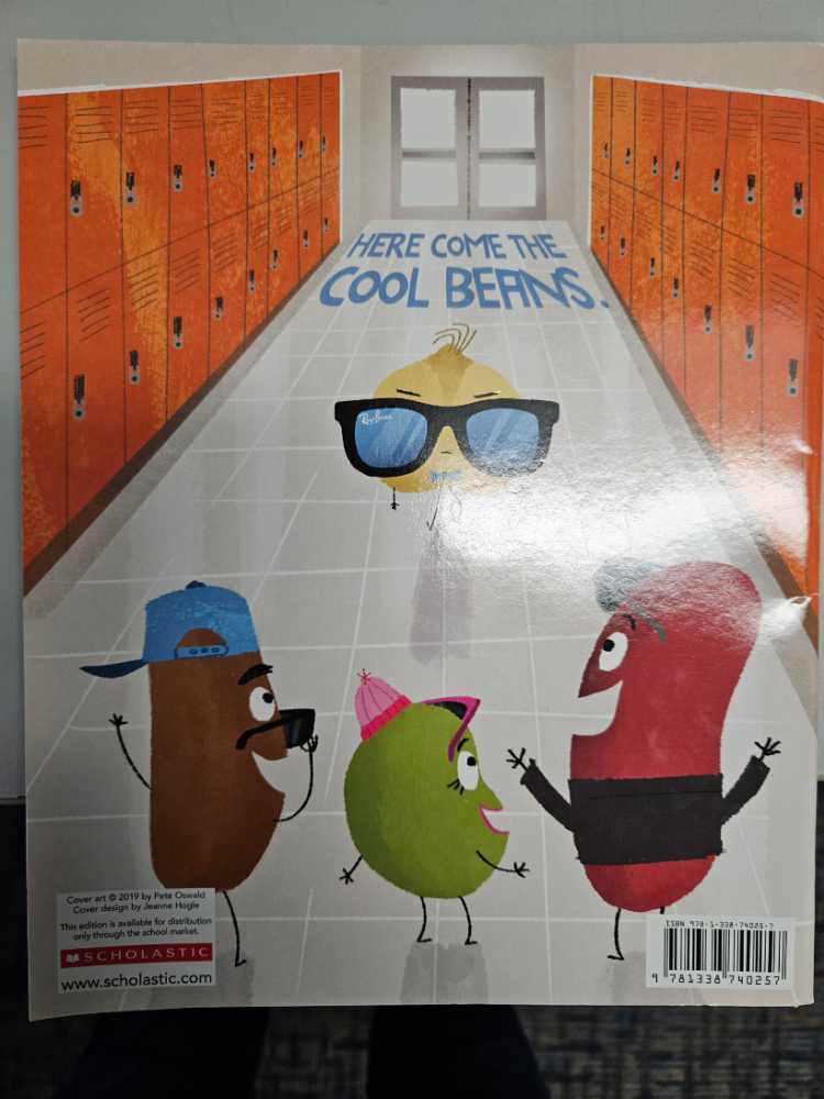 The Cool Bean - Jory John (A Scholastic Press - Paperback) book collectible [Barcode 9781338740257] - Main Image 2