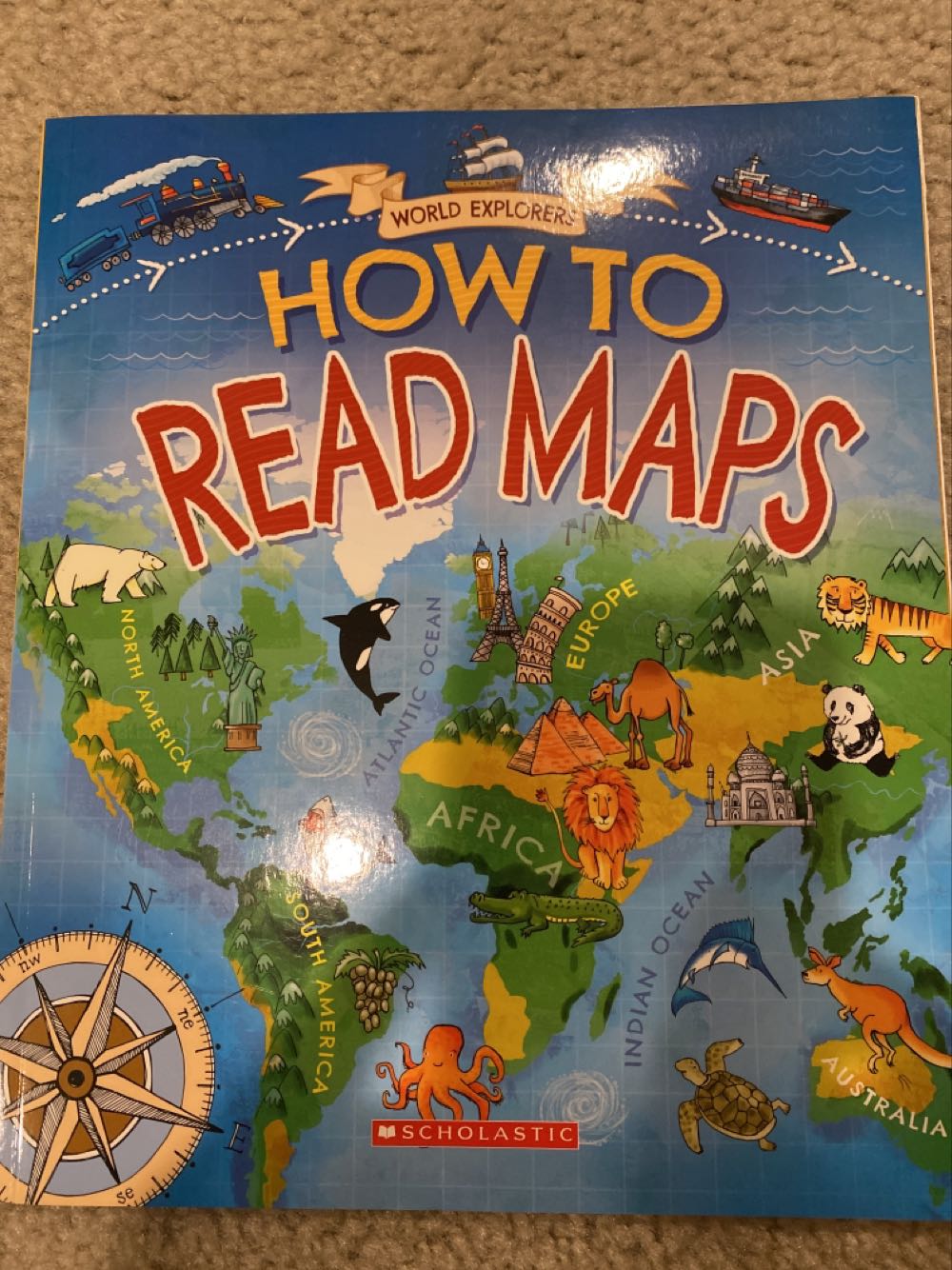 How To Read Maps - Scholastic, Inc book collectible [Barcode 9781789508222] - Main Image 1