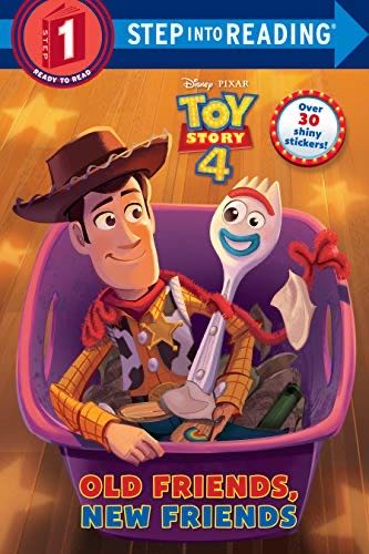 Toy Story 4: Old Friends, New Friends - Random House (RH/Disney) book collectible [Barcode 9780736440110] - Main Image 1