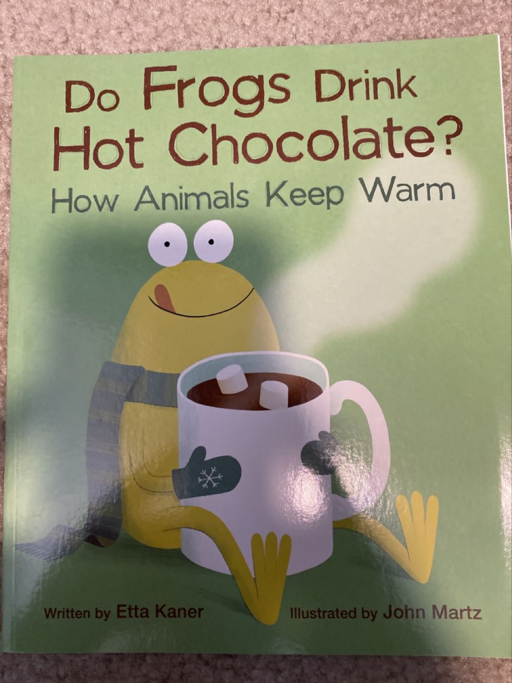 Do Frogs Drink Hot Chocolate?