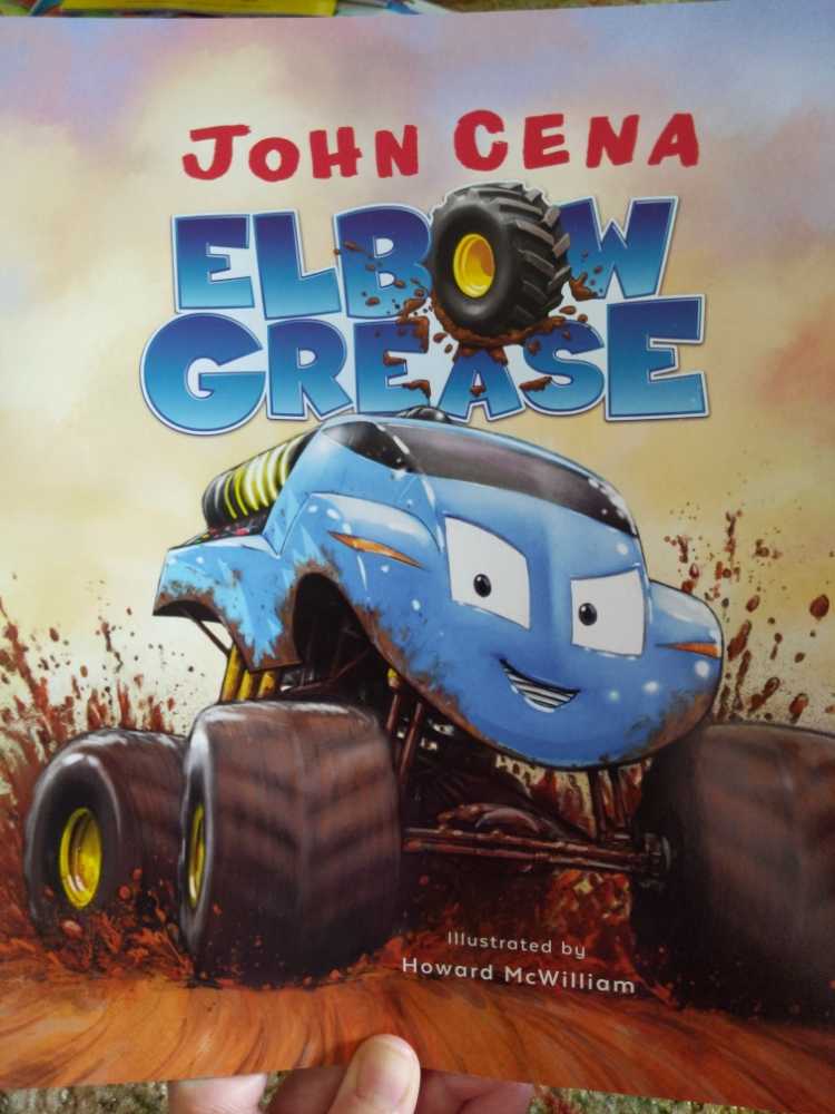 John Cena: Elbow Grease - John Cena (Scholastic Inc. - Paperback) book collectible [Barcode 9781338686036] - Main Image 1